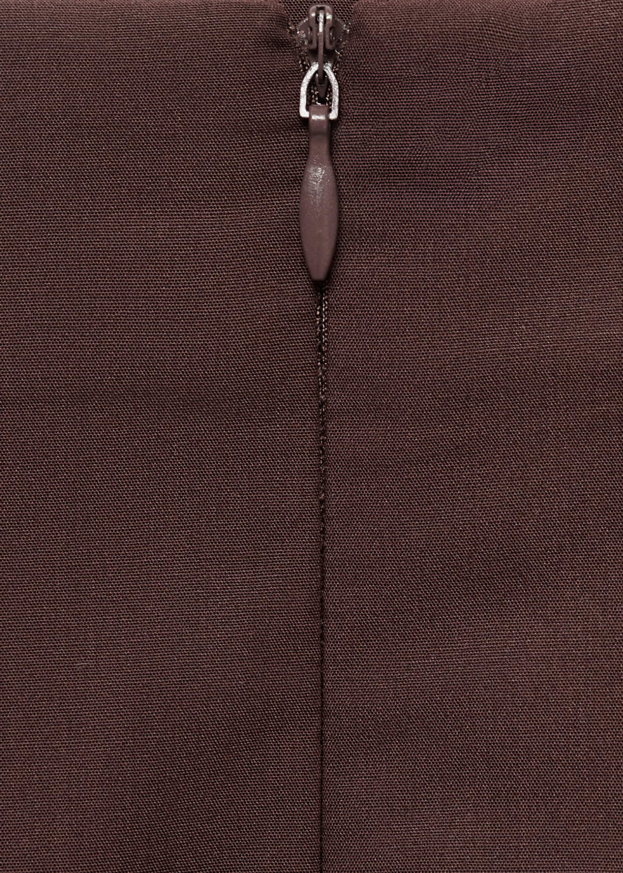 Pleated midi-skirt - Details of the article 0