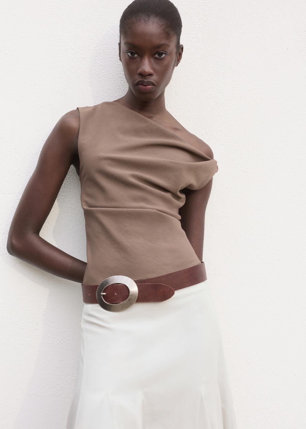 Mango Pleated midi-skirt thumbnail