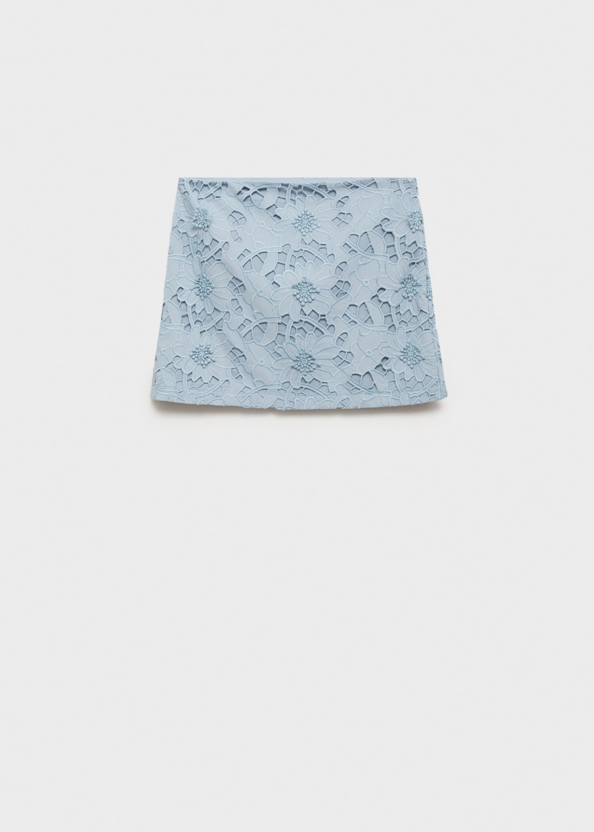 Embroidered cotton skirt - Article without model