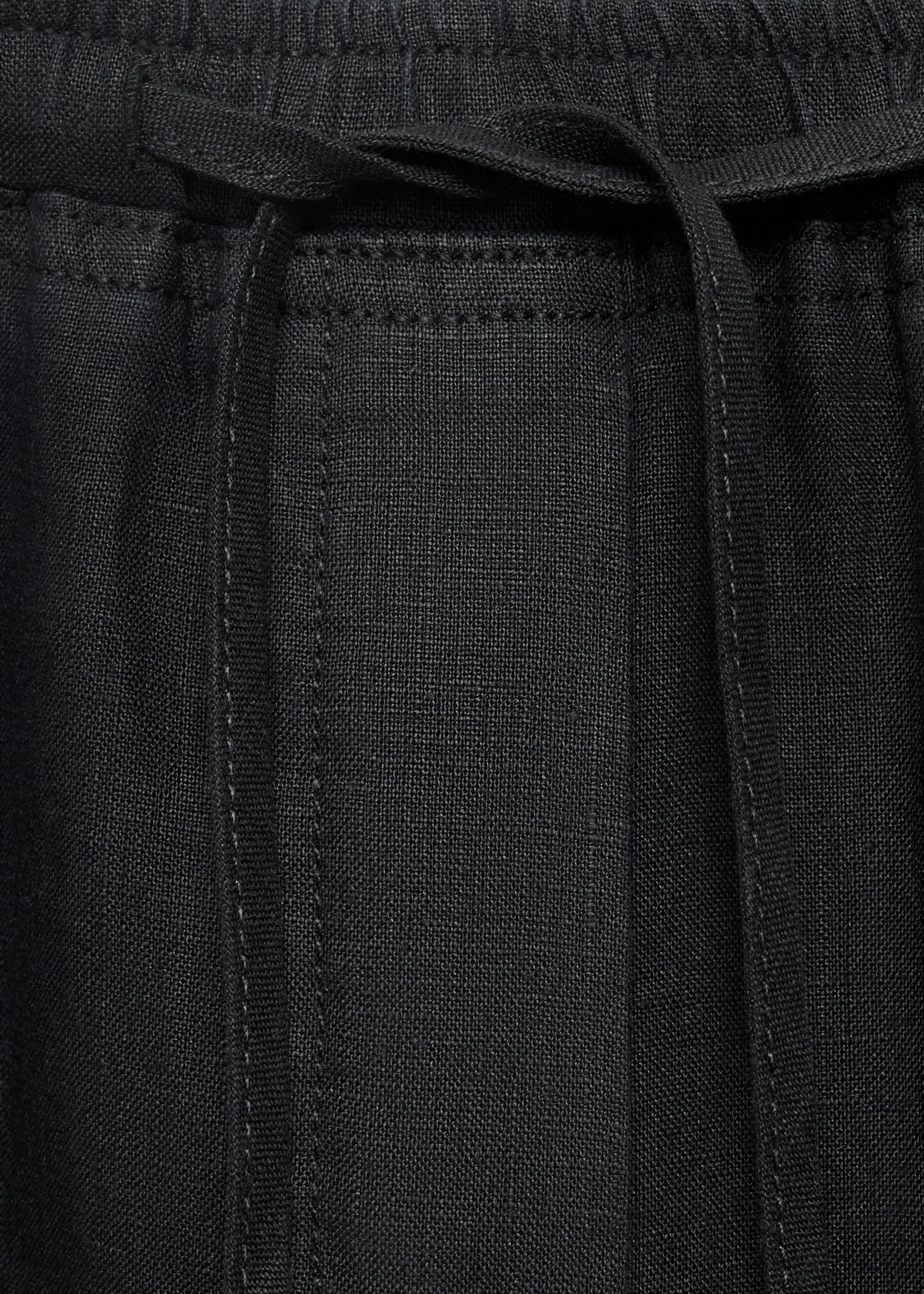 Pantalón lino cordón - Detalle del artículo 8