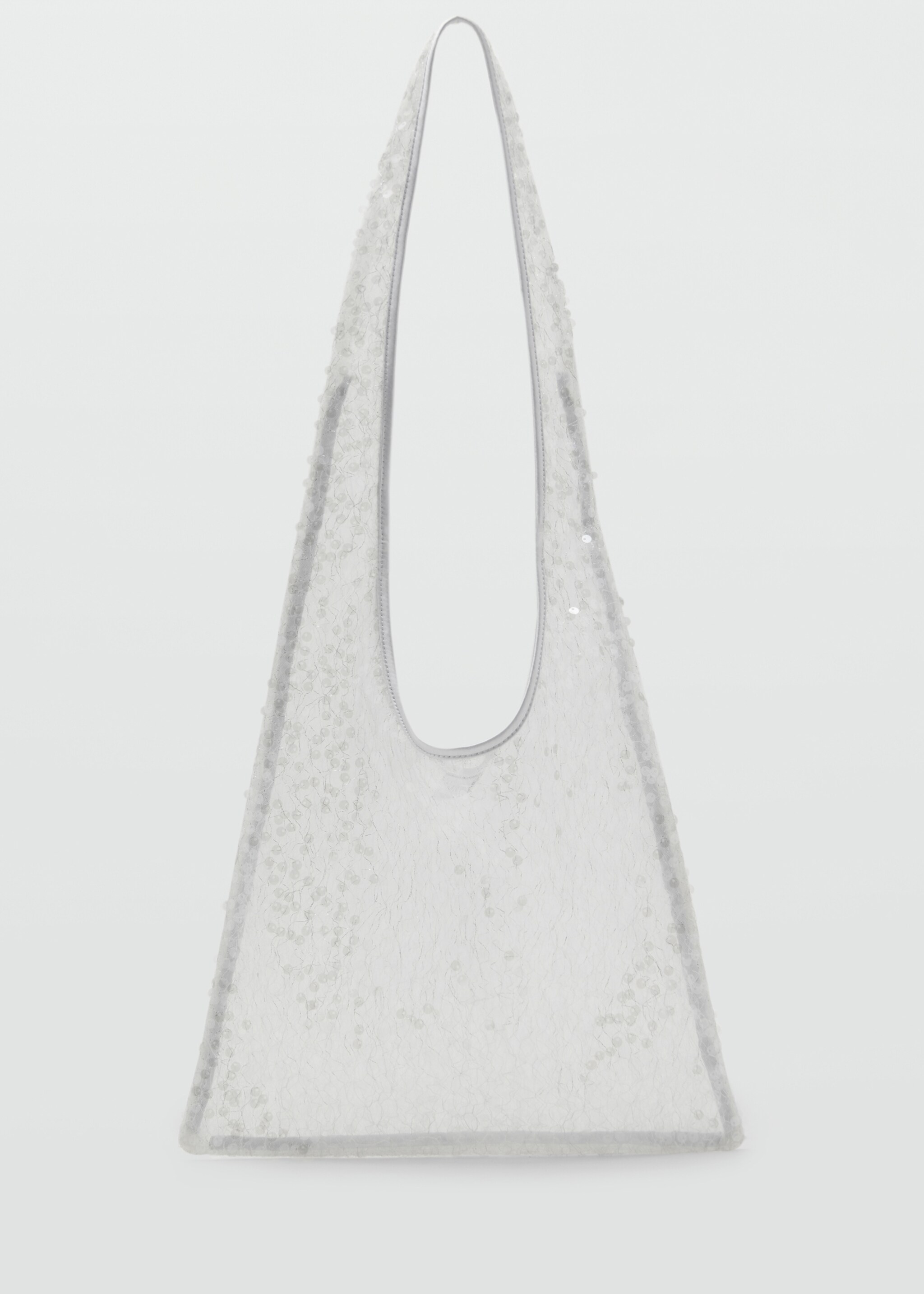 Sequinned shoulder bag - Article without model