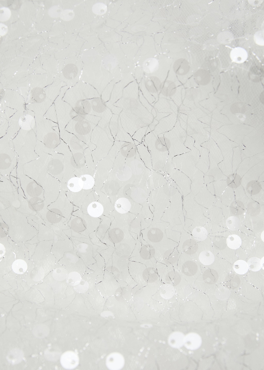 Sequinned shoulder bag