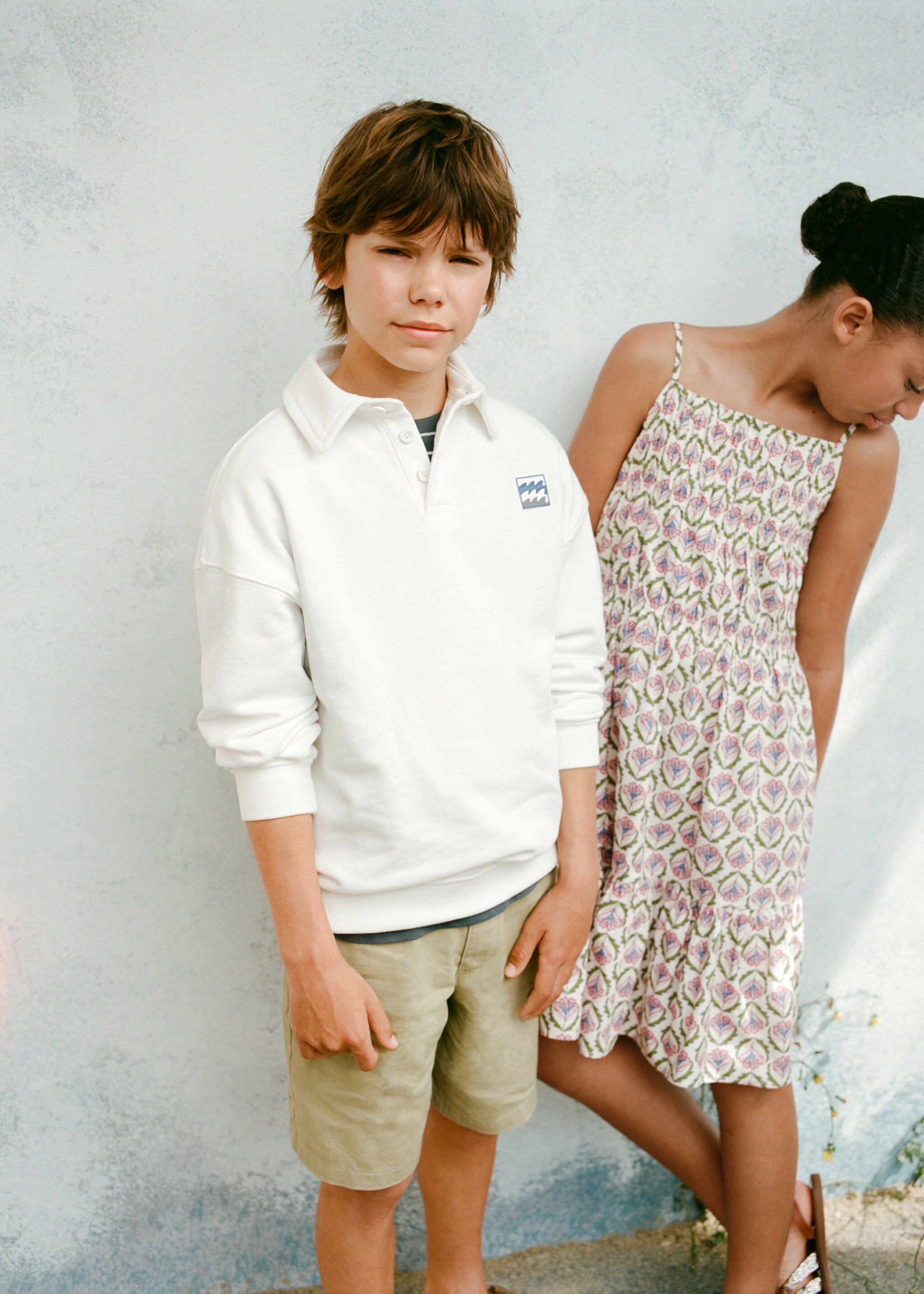 Linen-blend Bermuda shorts - Details of the article 5
