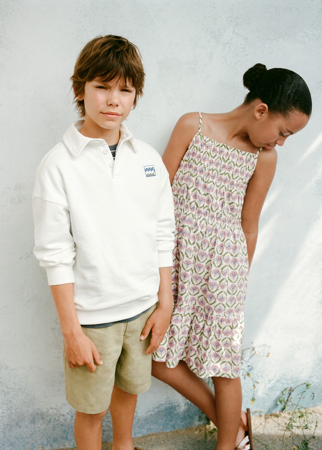 Linen-blend Bermuda shorts