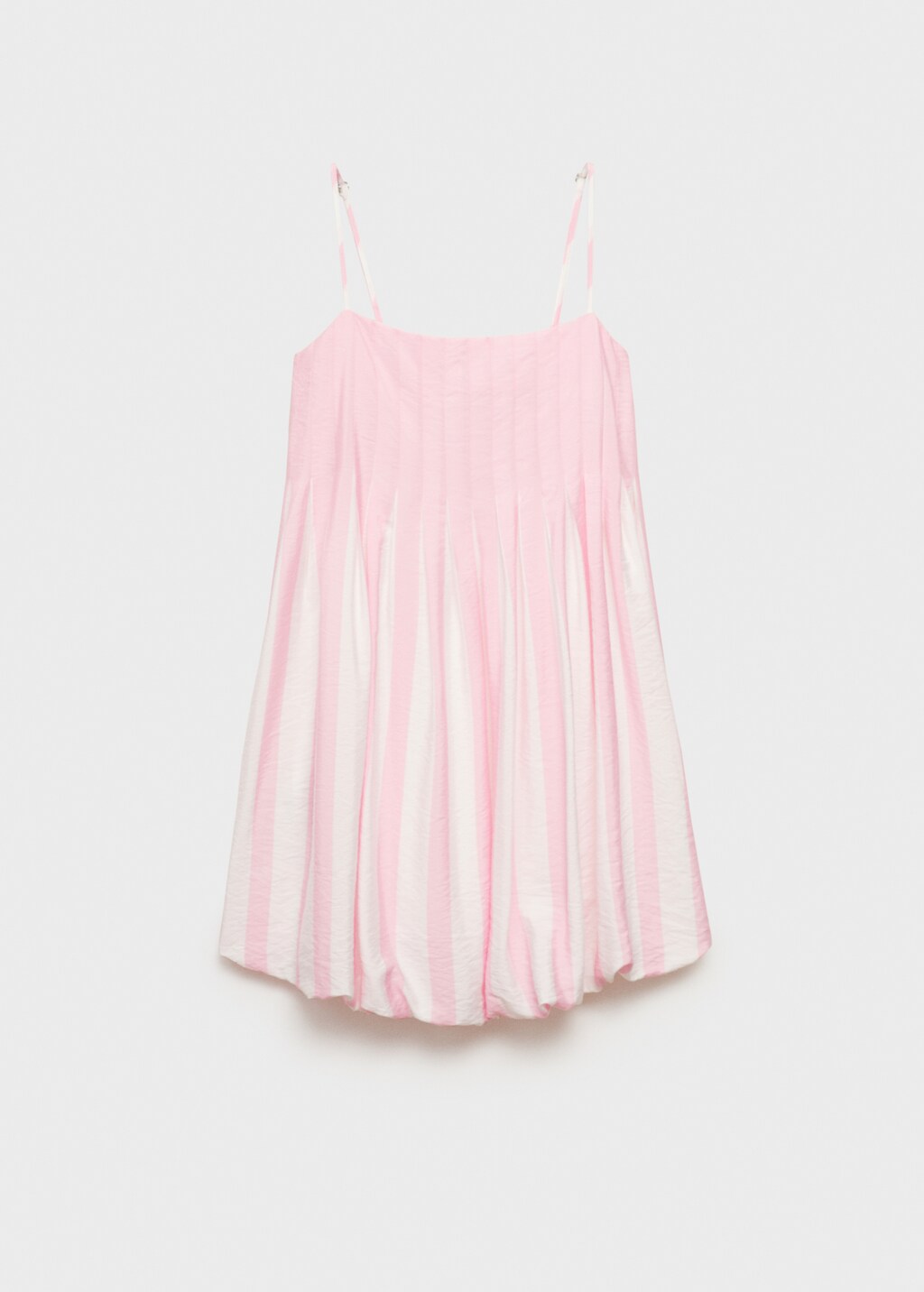 Striped balloon dress - image 5