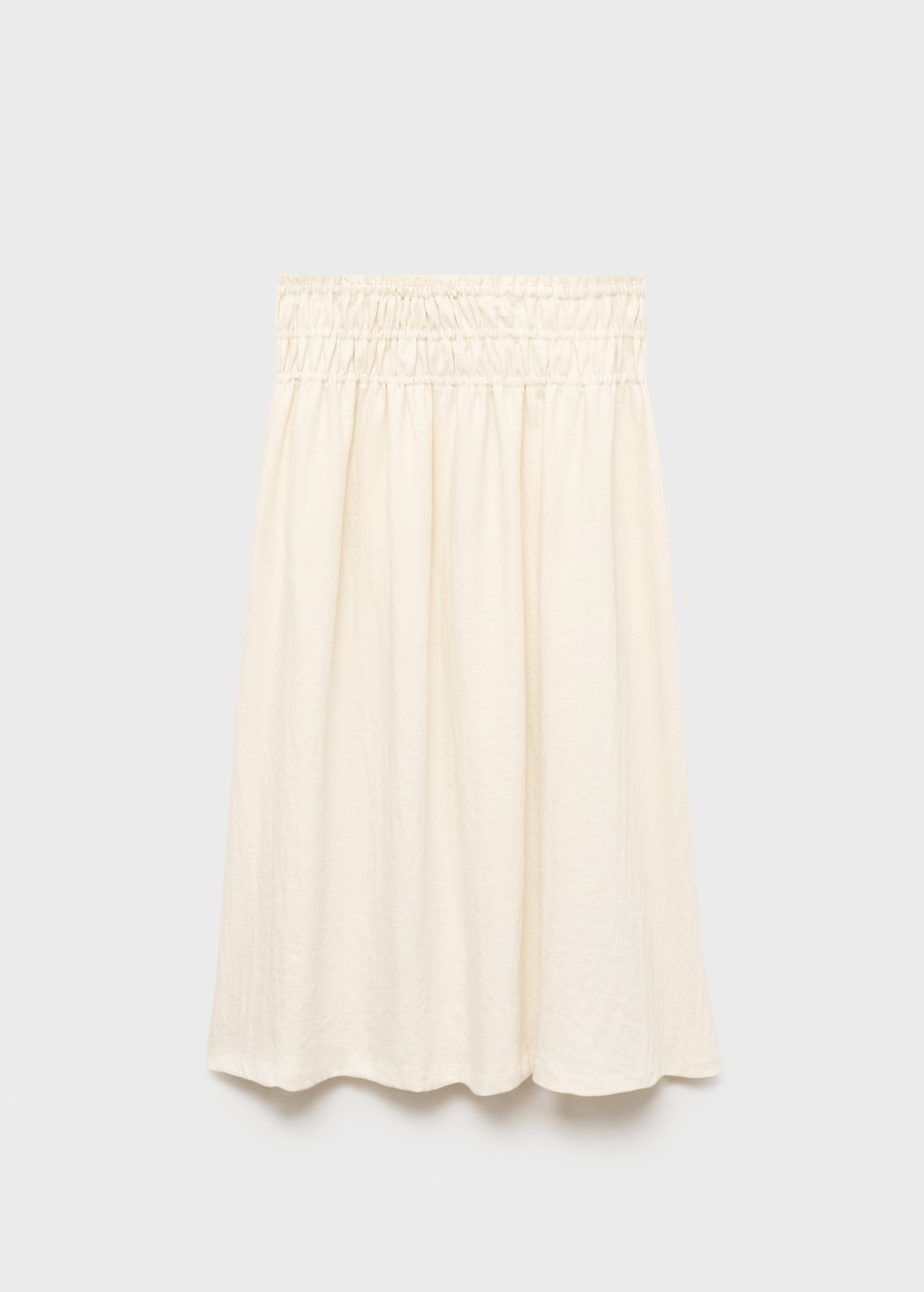 Long gathered panel skirt - image 5