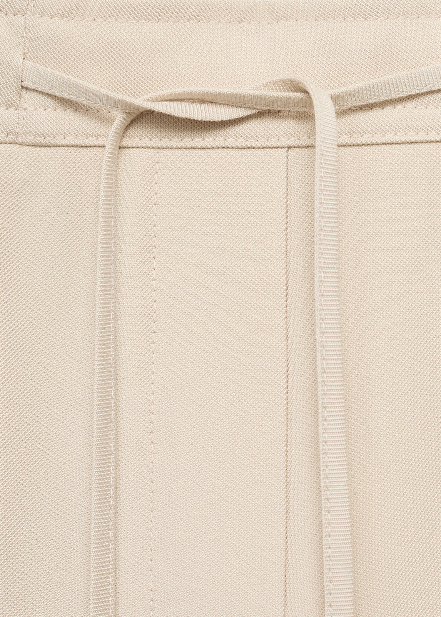 Drawstring flowy trousers - Details of the article 8