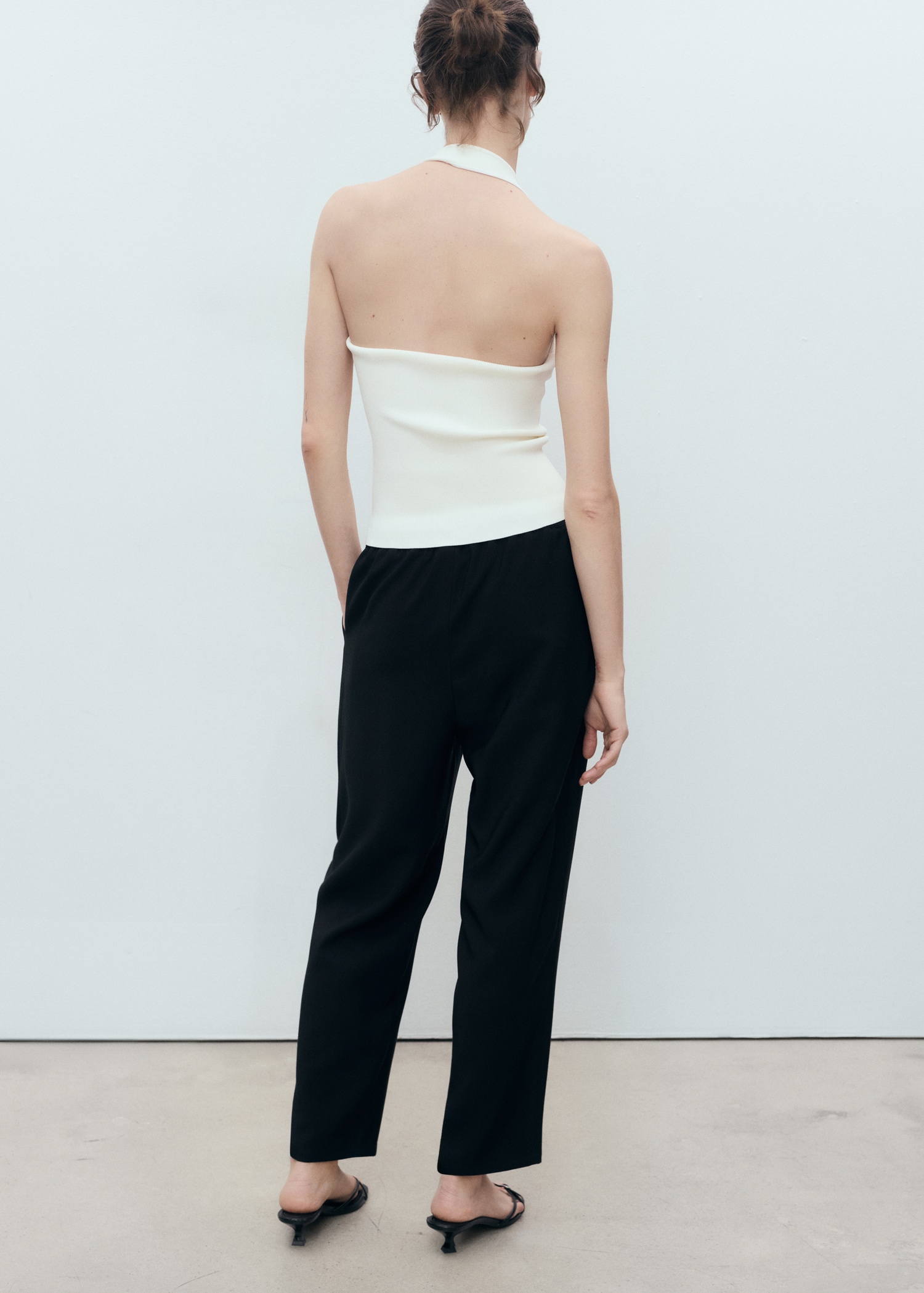 Pantalon fluide cordon - Verso de l’article