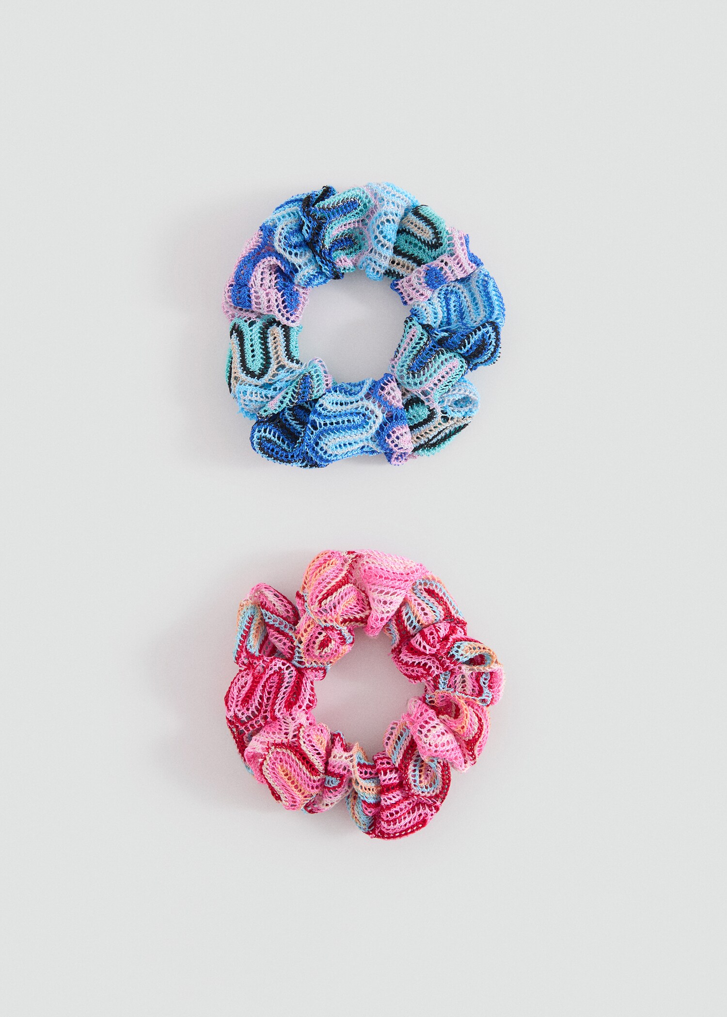 Pack of 2 hair scrunchies - Article without model