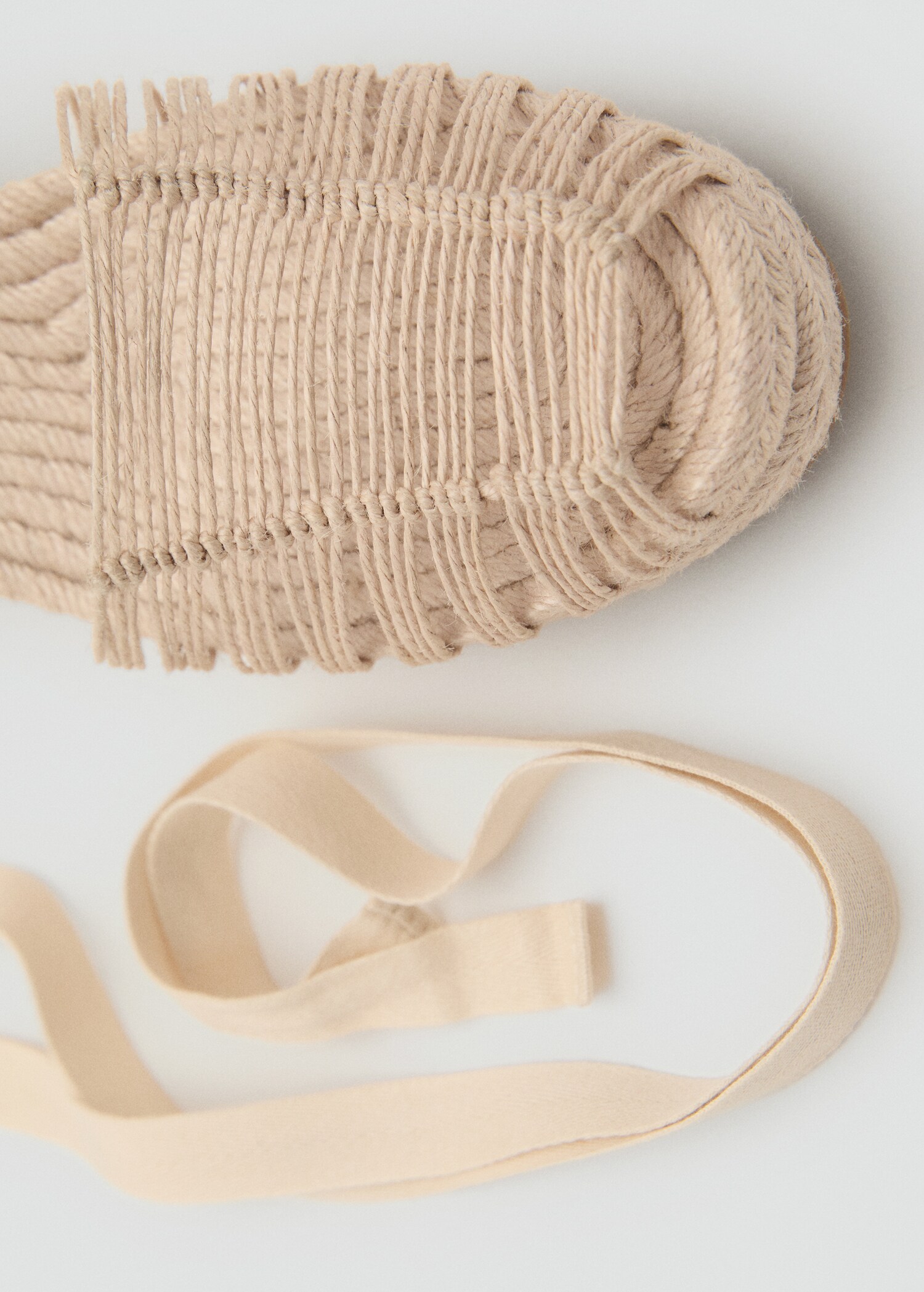 Jute wedges with straps - Details of the article 2