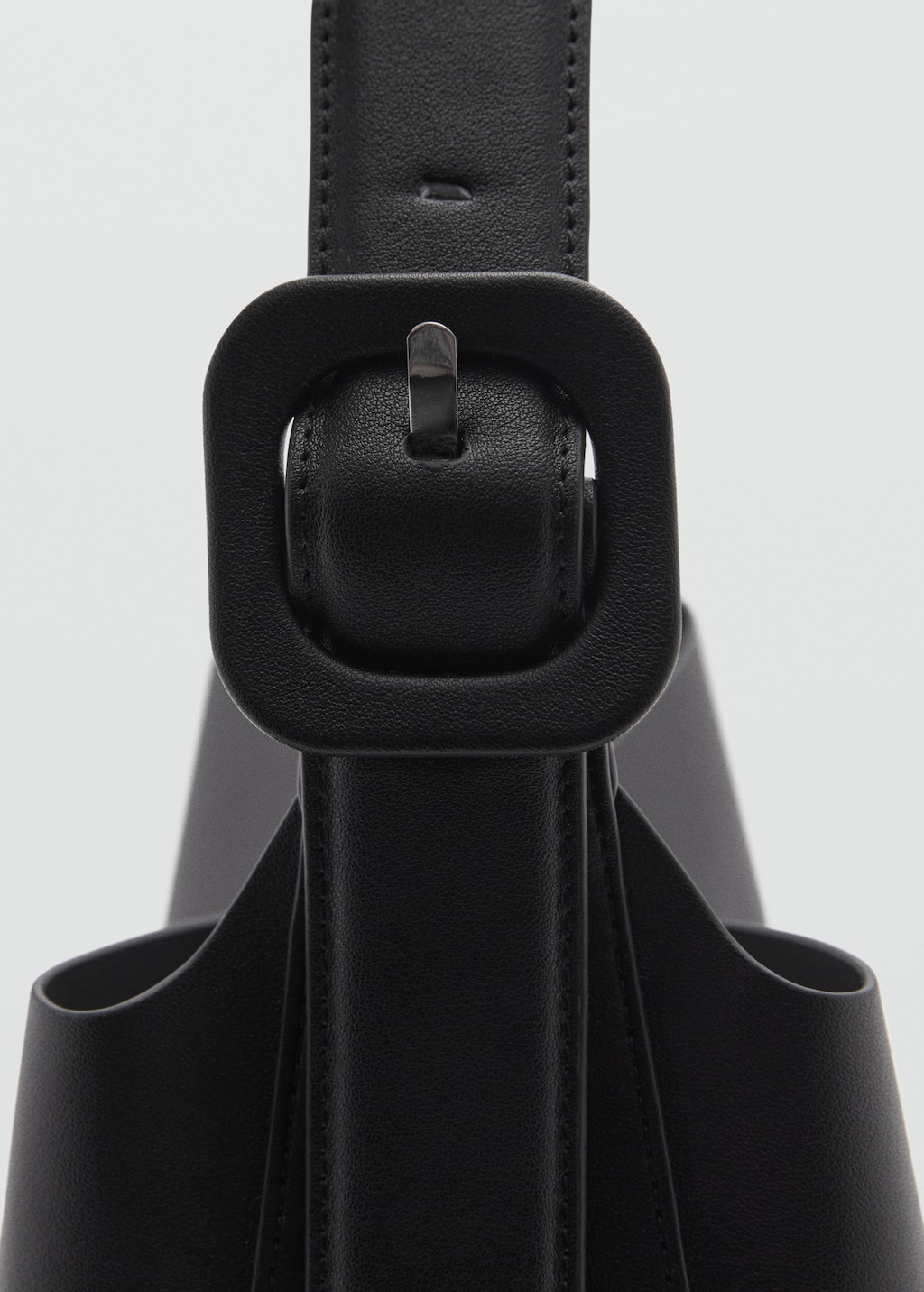 Bucket bag with buckle - image 3