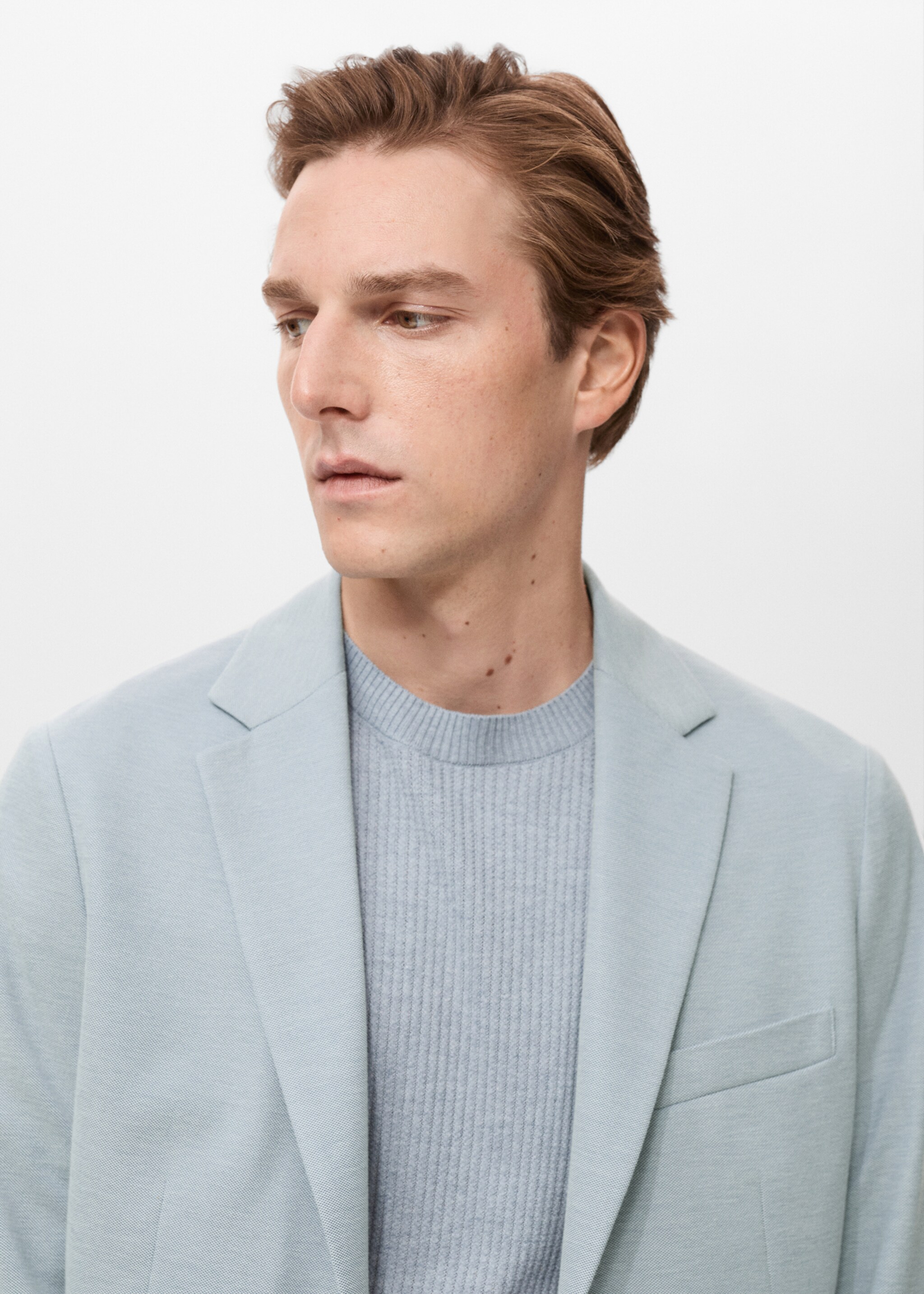 Verner slim-fit cotton jacket - Details of the article 1