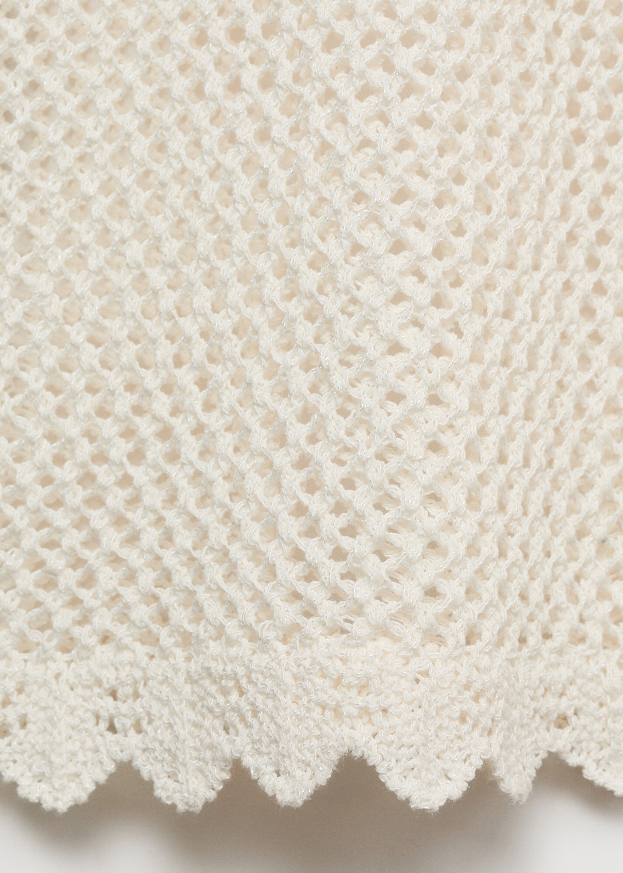 Crochet flared trousers - Details of the article 0