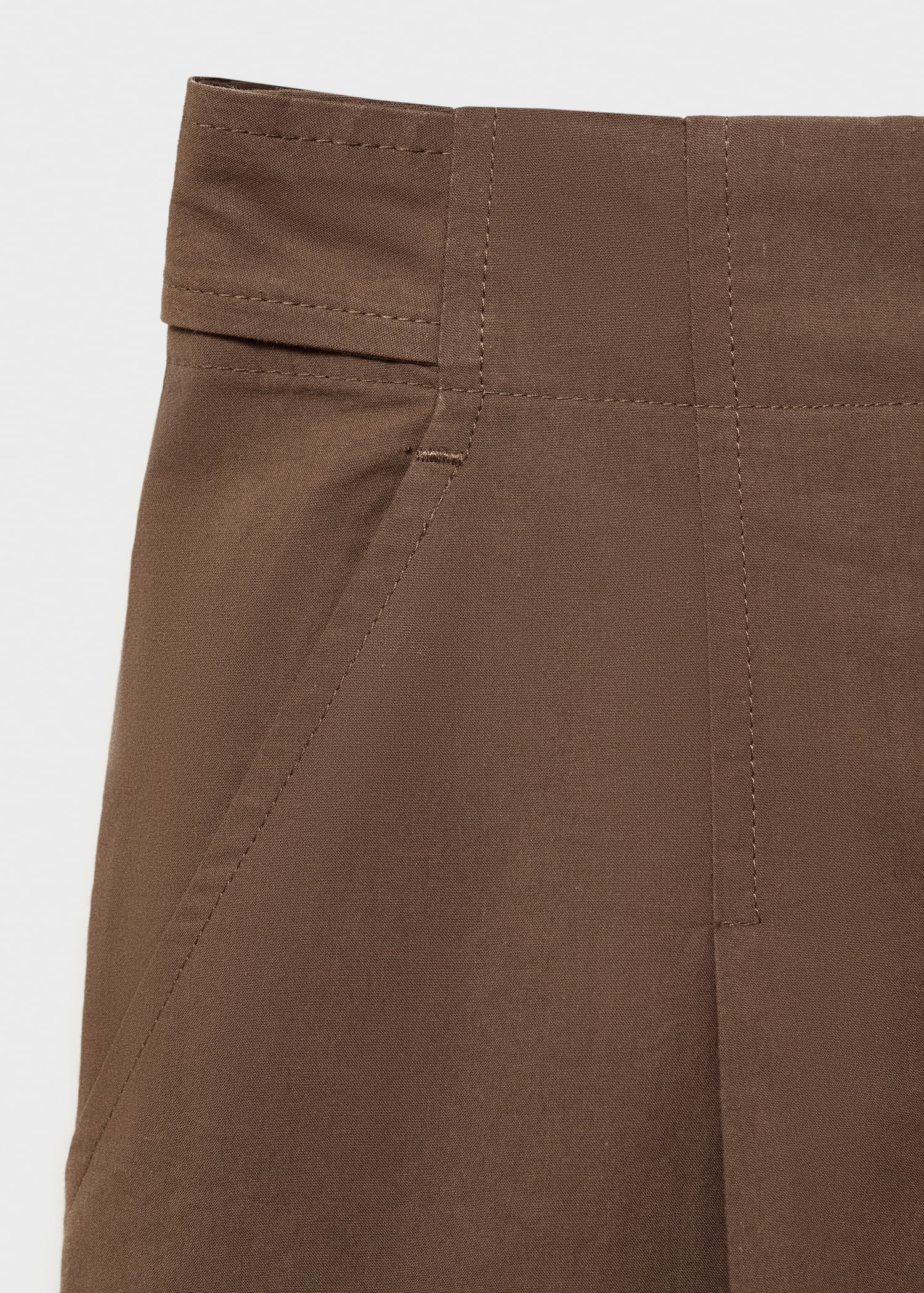 Cotton suit bermuda shorts - Details of the article 0