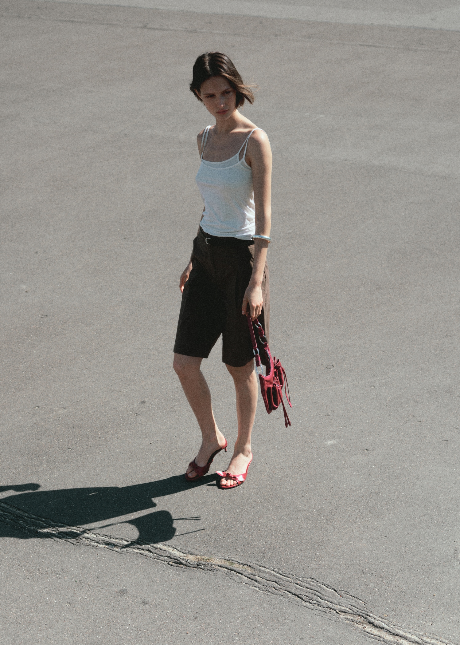 Cotton suit bermuda shorts - Details of the article 6