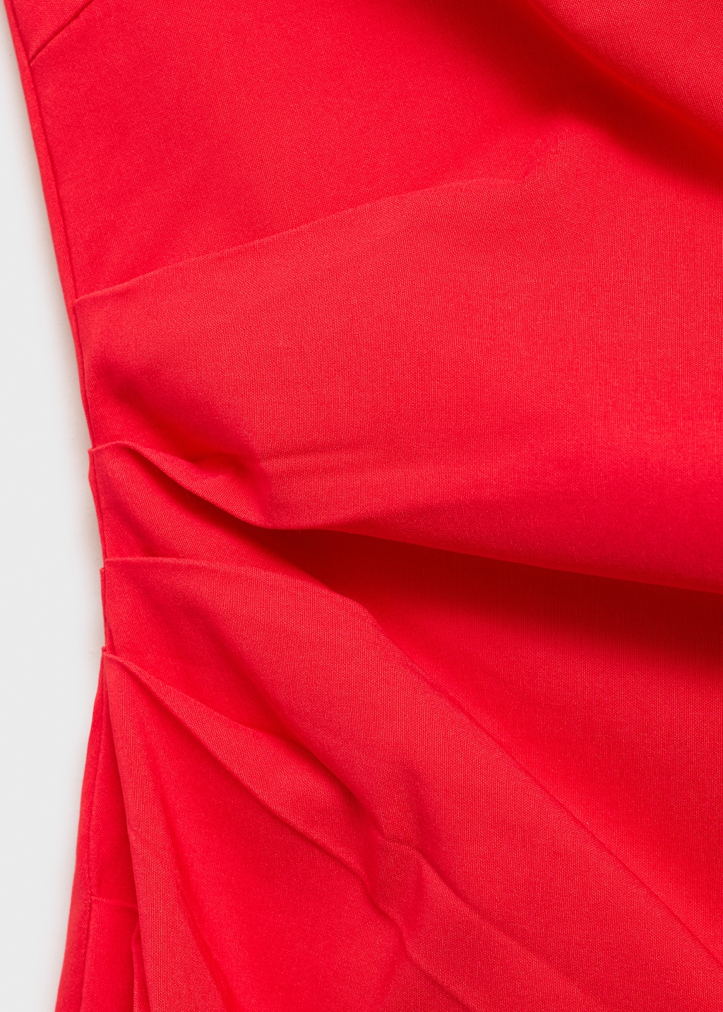 Mango - Asymmetrical pleated dress | Plush