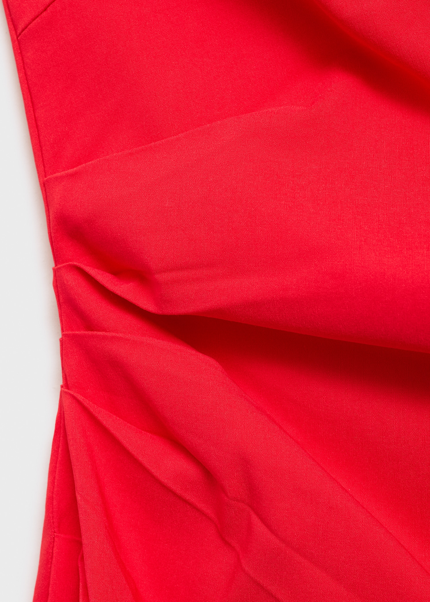 Short asymmetrical dress - Details of the article 0