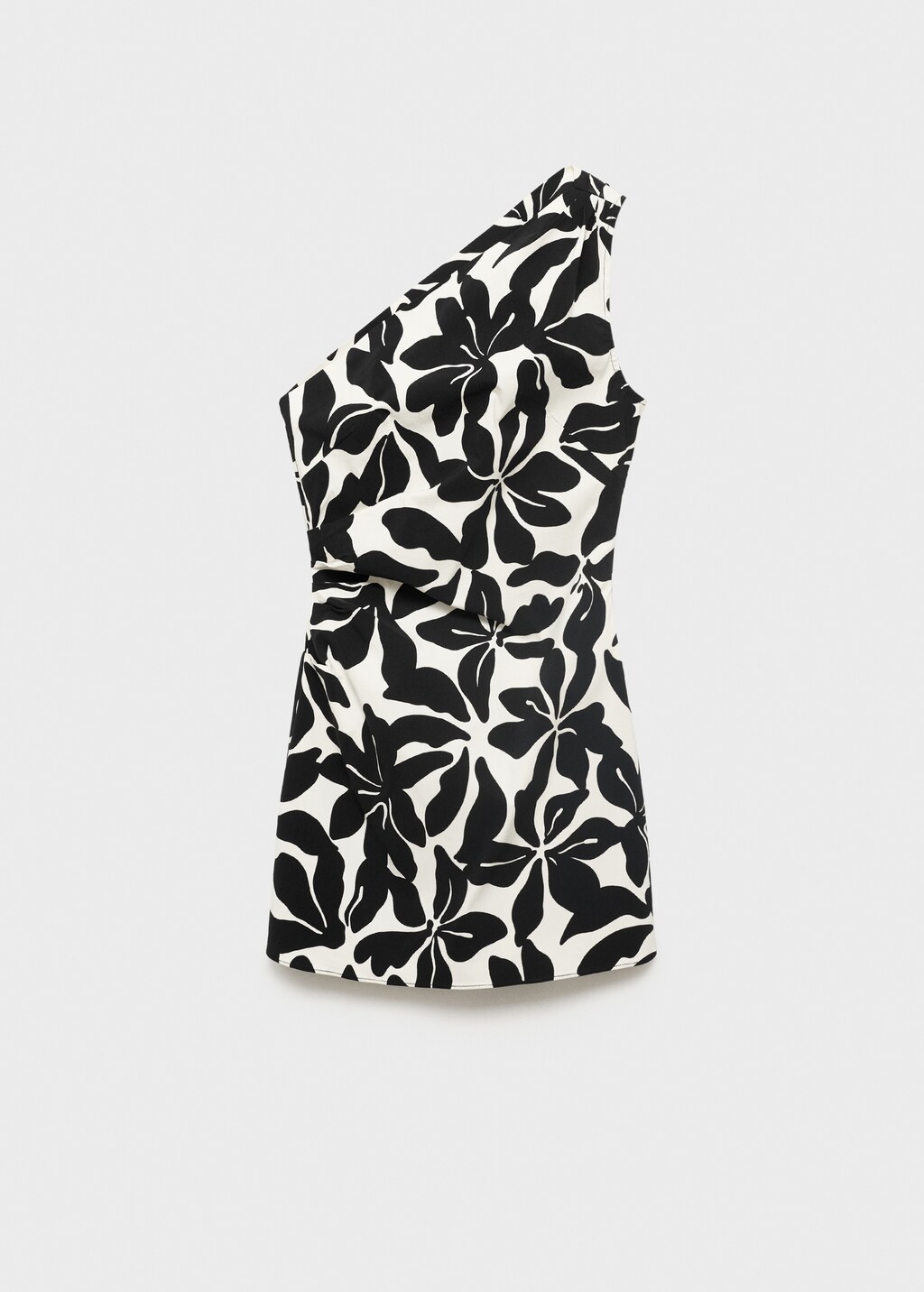 Asymmetrical pleated dress - image 5