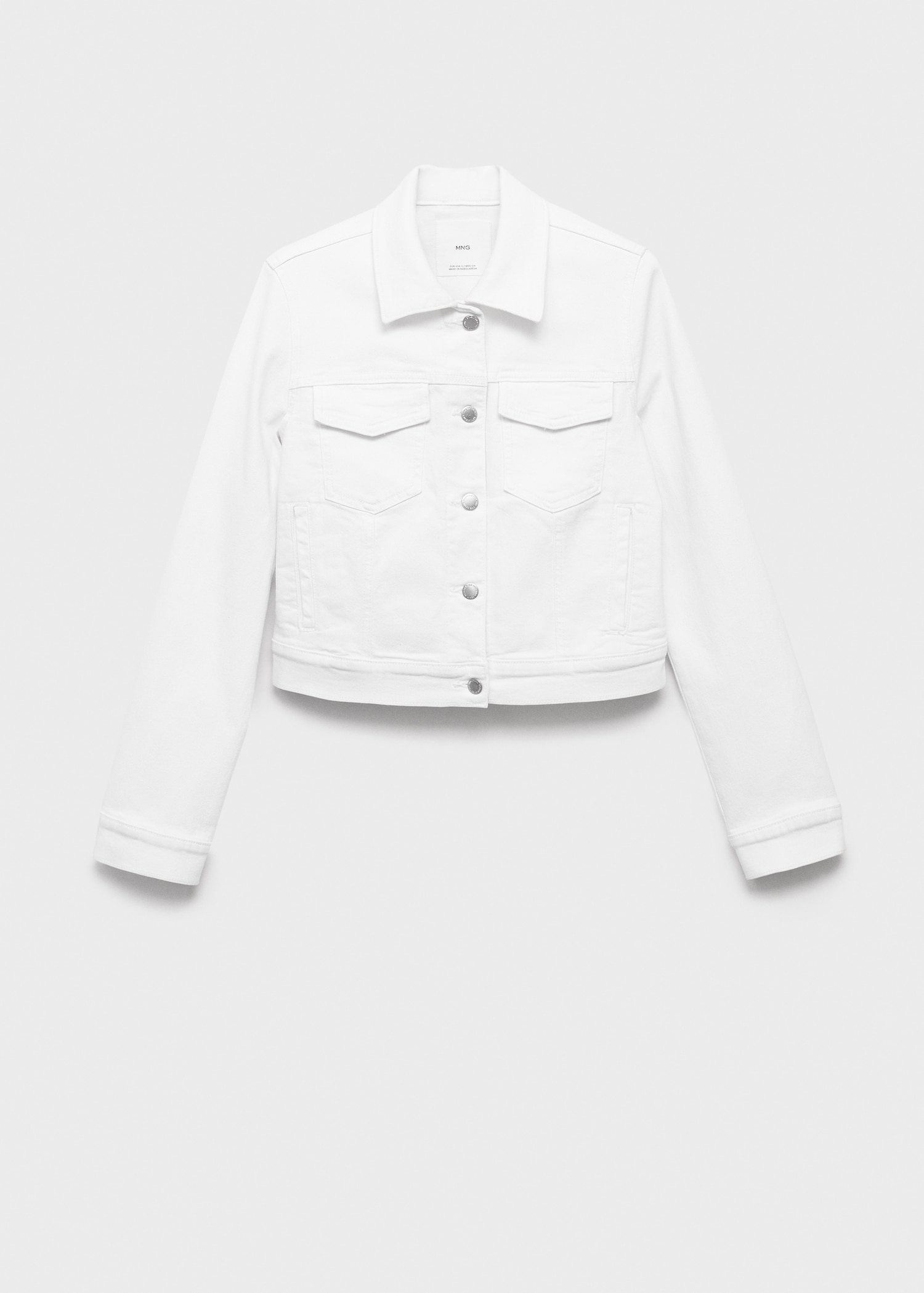Pockets denim jacket - Article without model