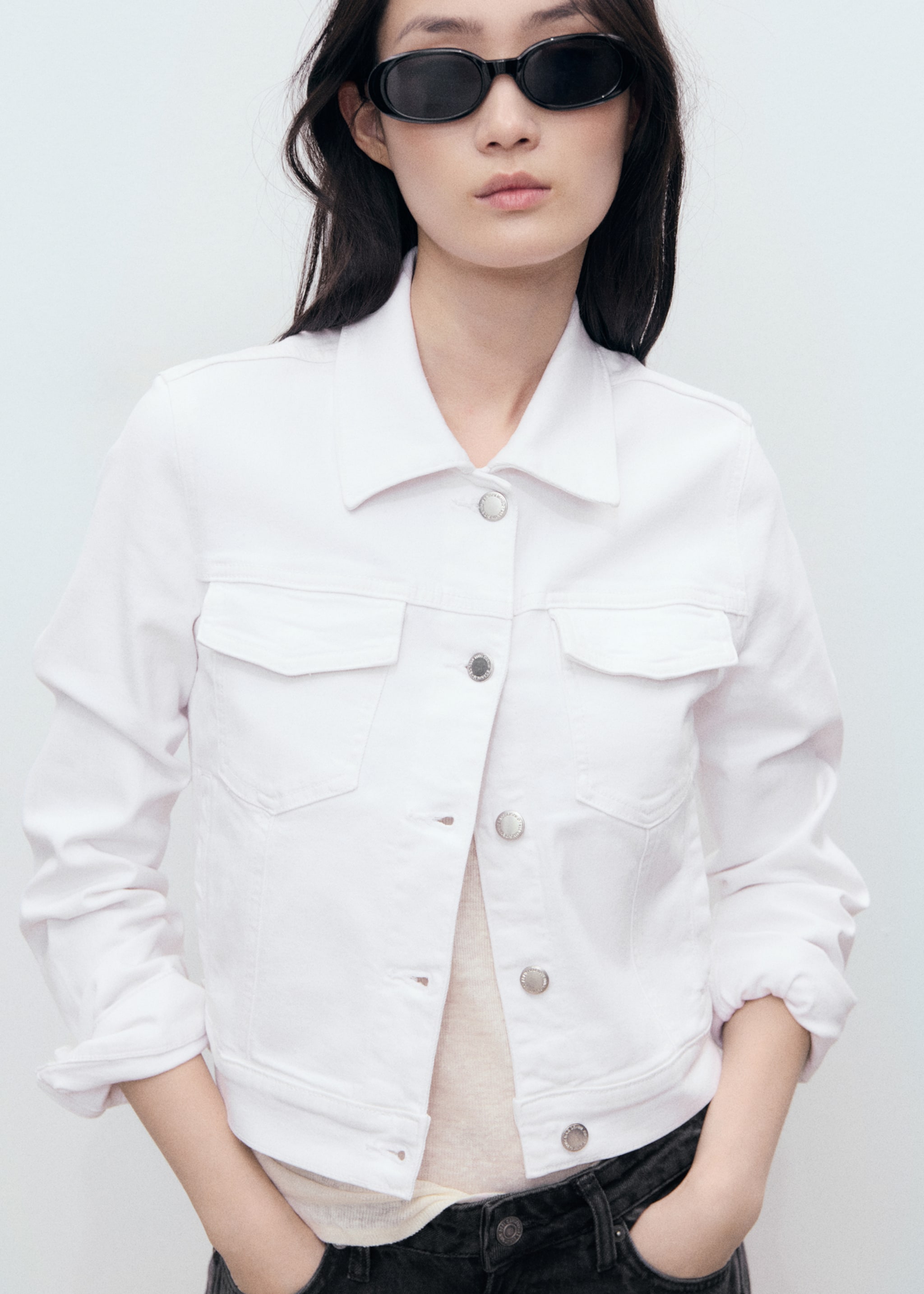 Pockets denim jacket - Details of the article 6