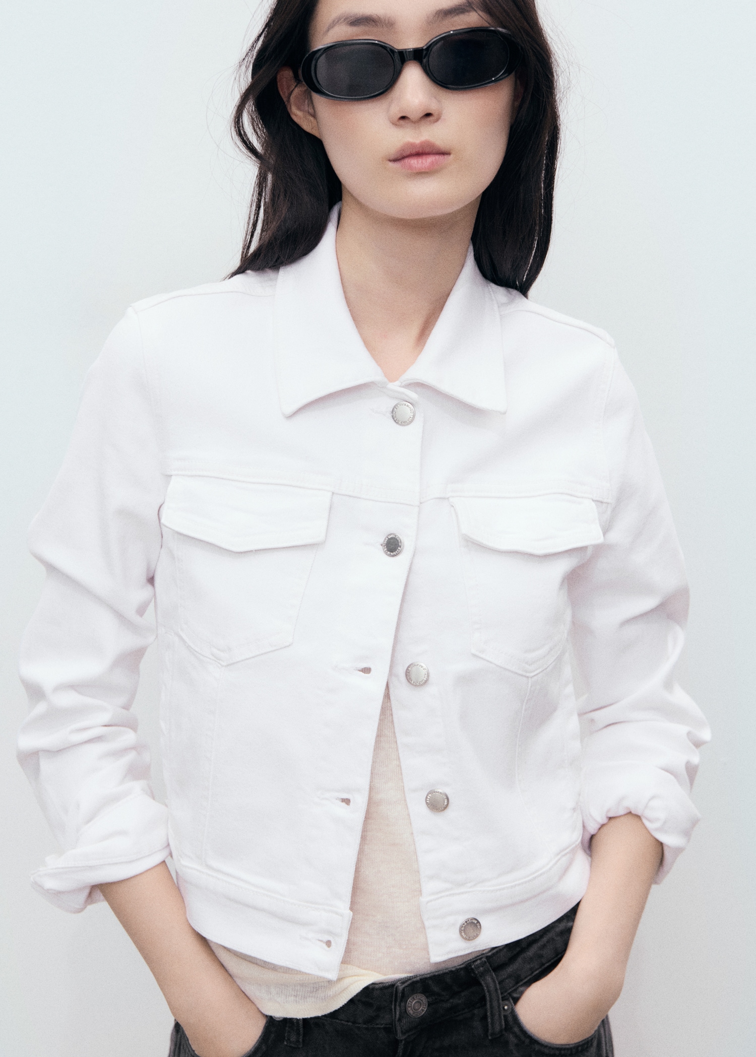 Pockets denim jacket - Details of the article 6