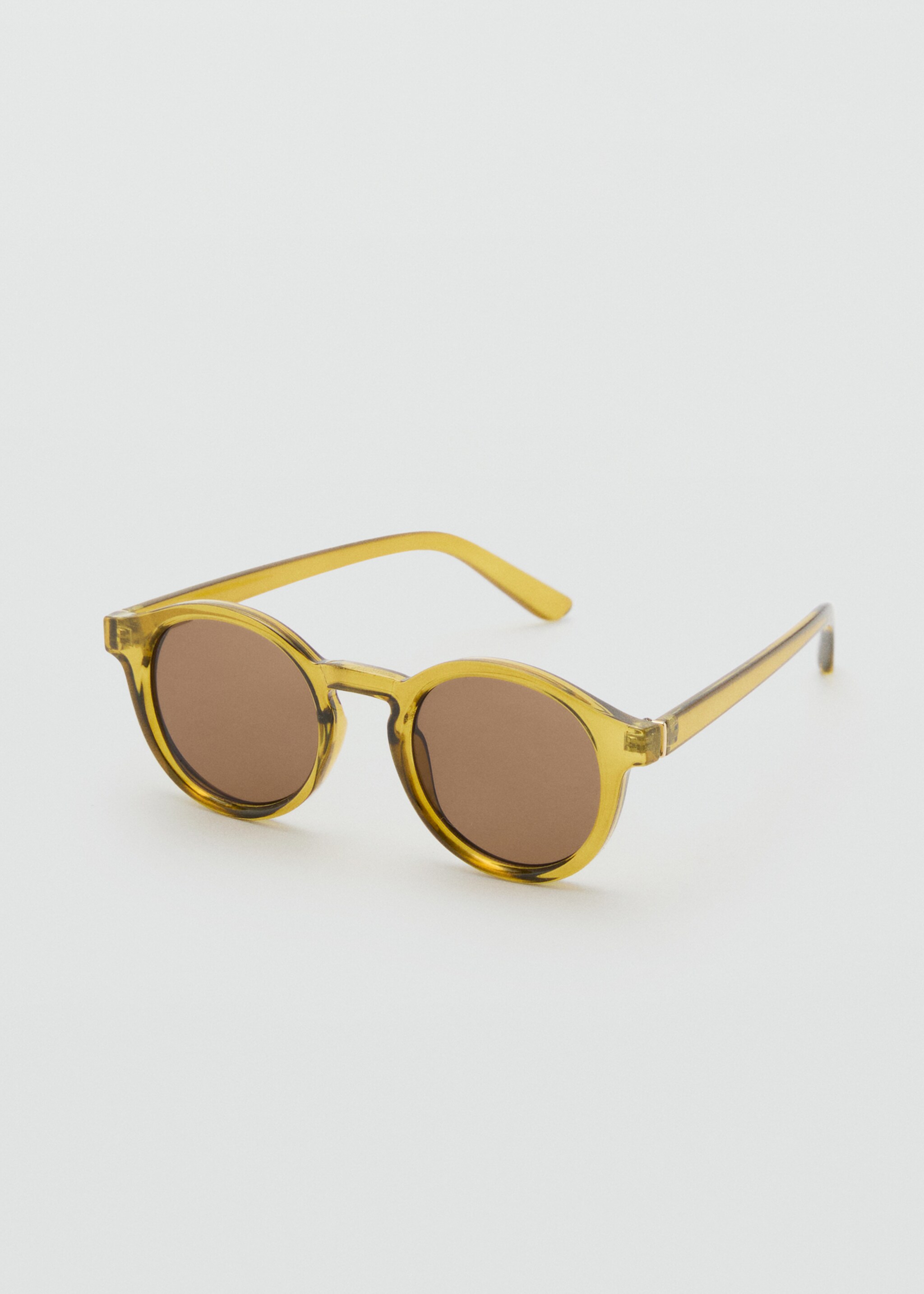 Semi-transparent frame sunglasses - Medium plane