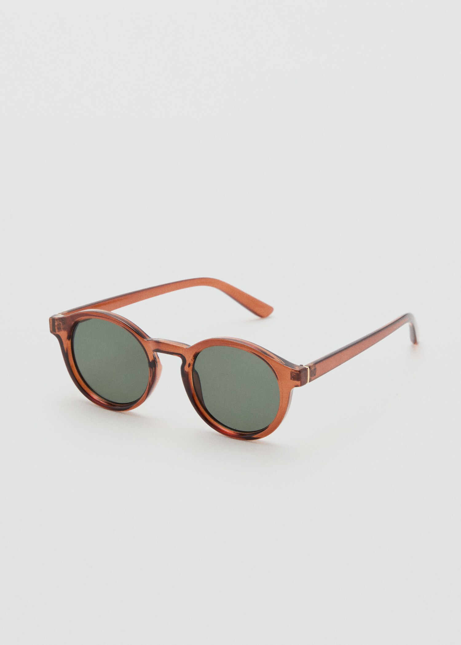 Semi-transparent frame sunglasses - Medium plane