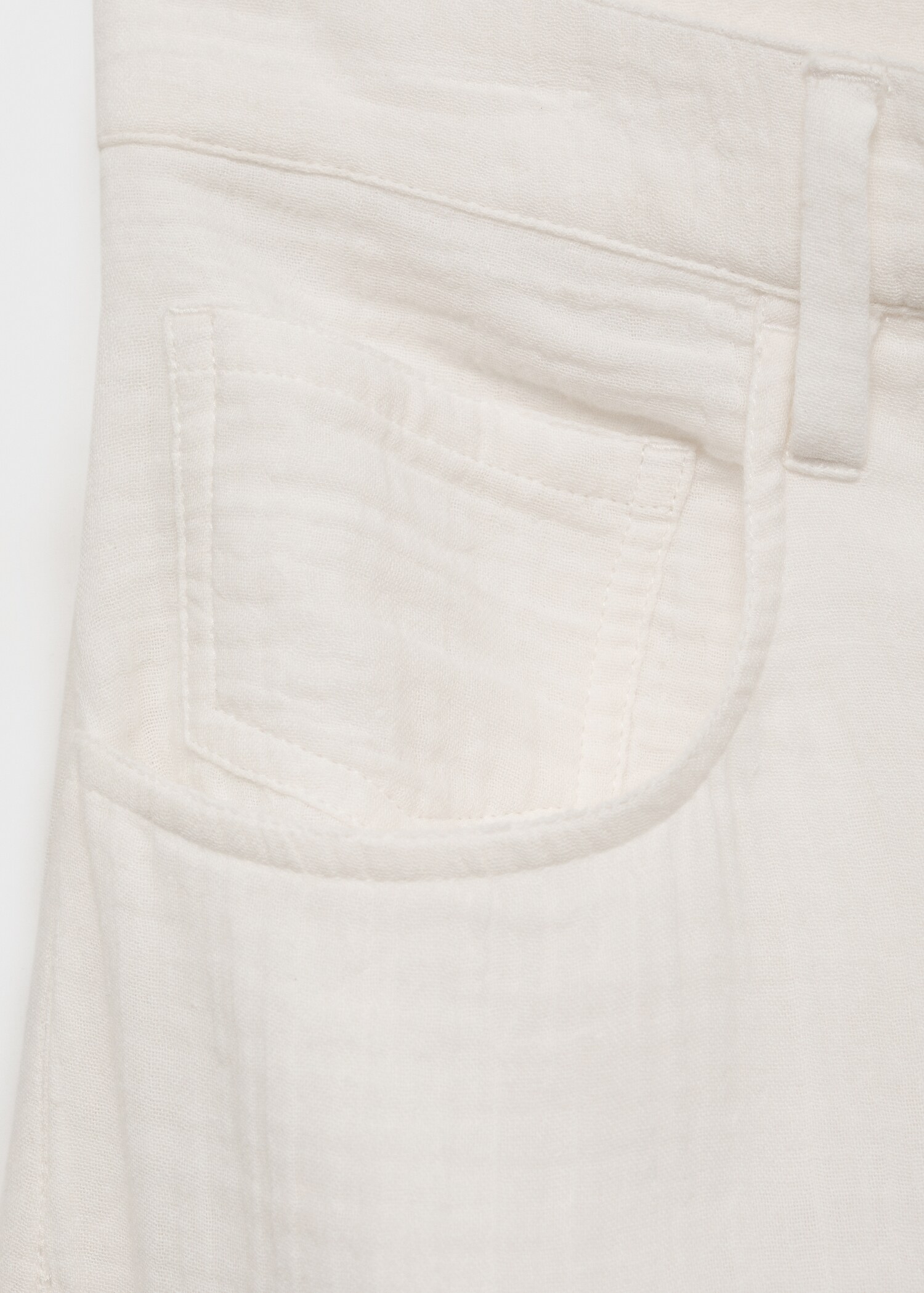 Pantalons rectes cotó - Detall de l'article 0