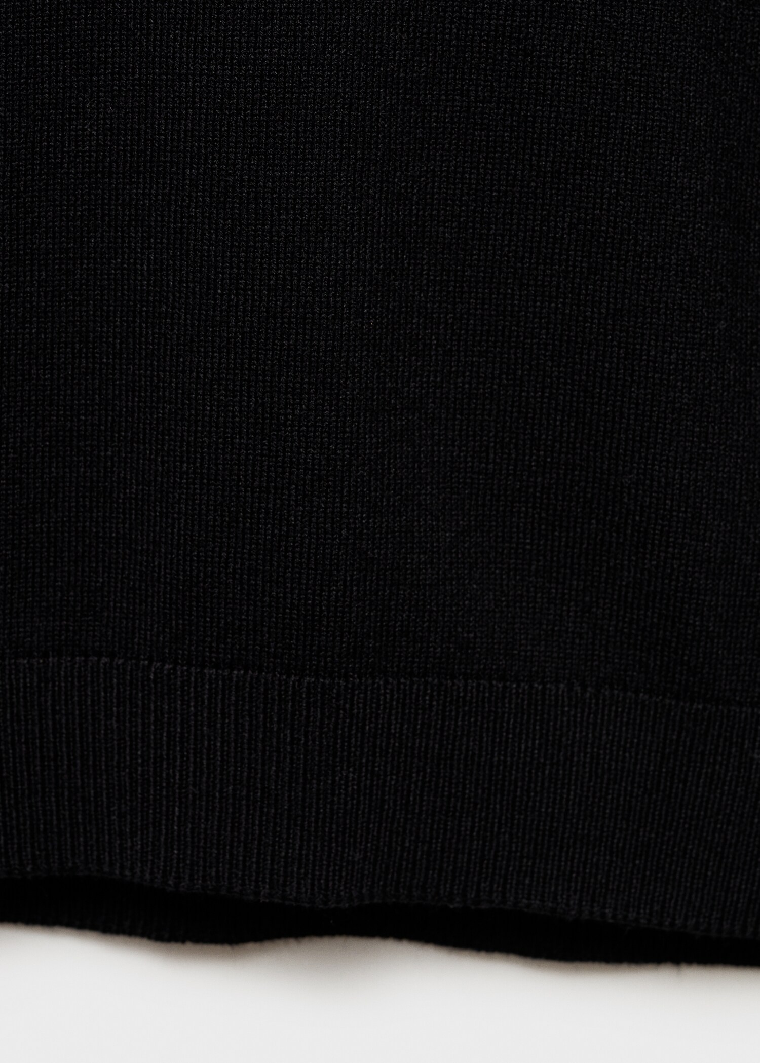 Short-sleeved fine-knit sweater - Details of the article 0