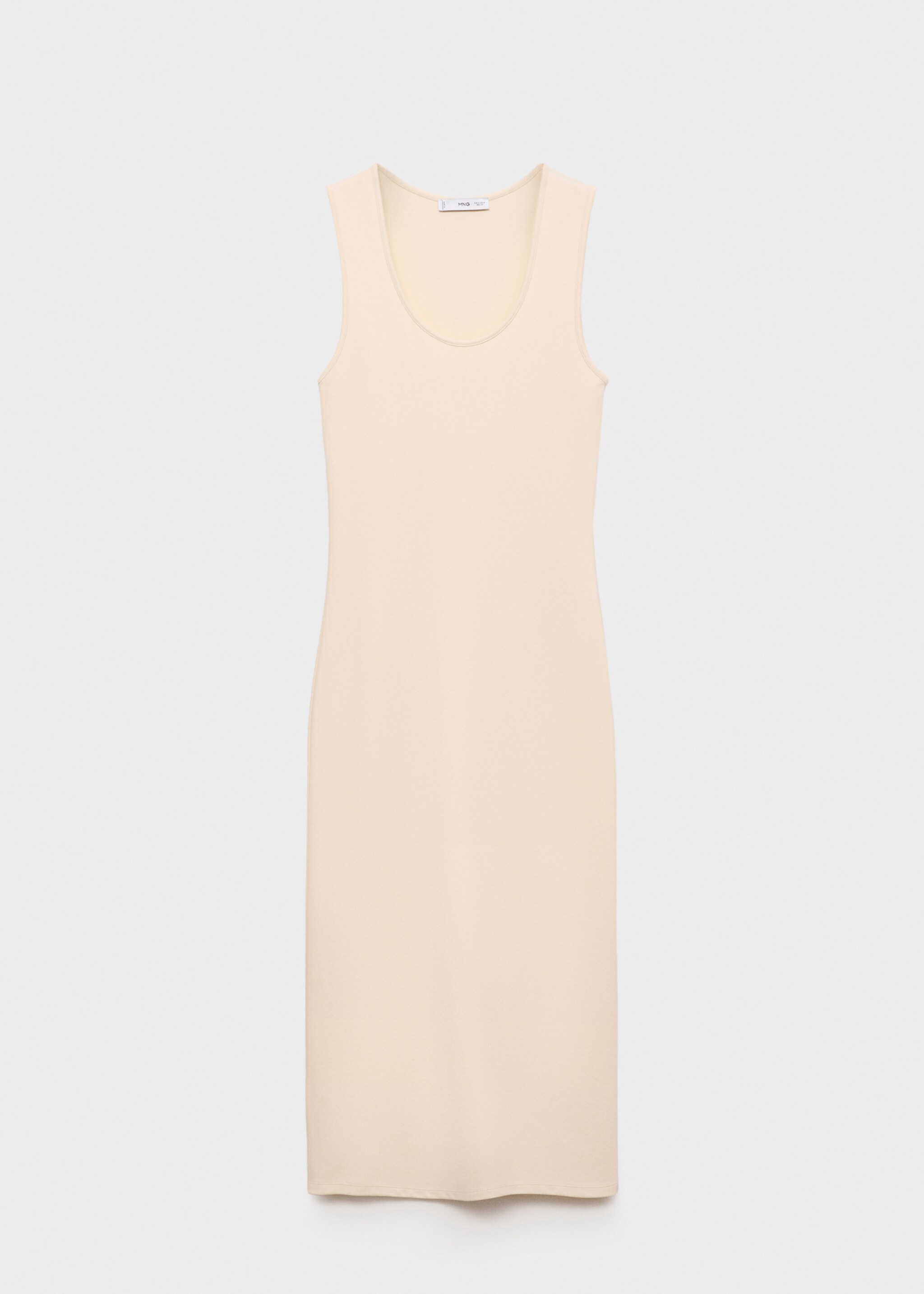 Fitted midi-dress - Article without model