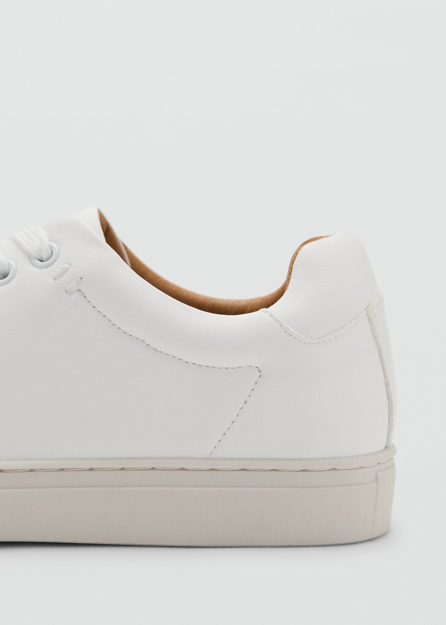 Lace-up panel sneakers - Details of the article 1