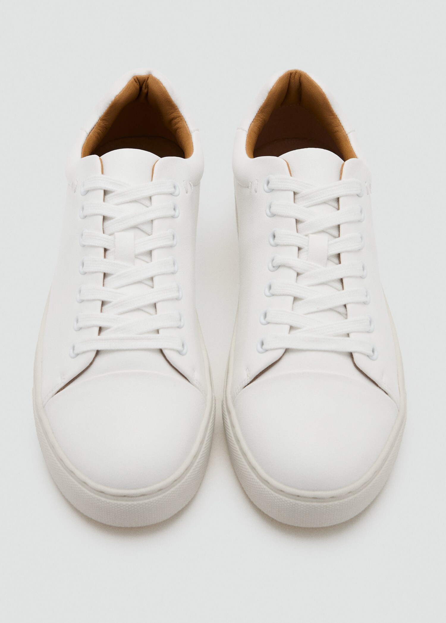 Lace-up panel sneakers - Details of the article 2