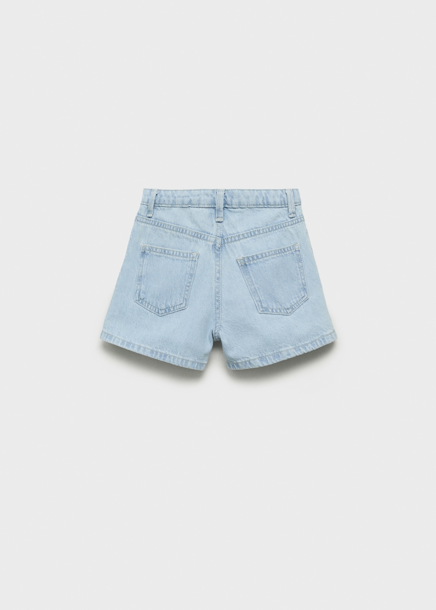 Bavlněné šortky s výšivkou