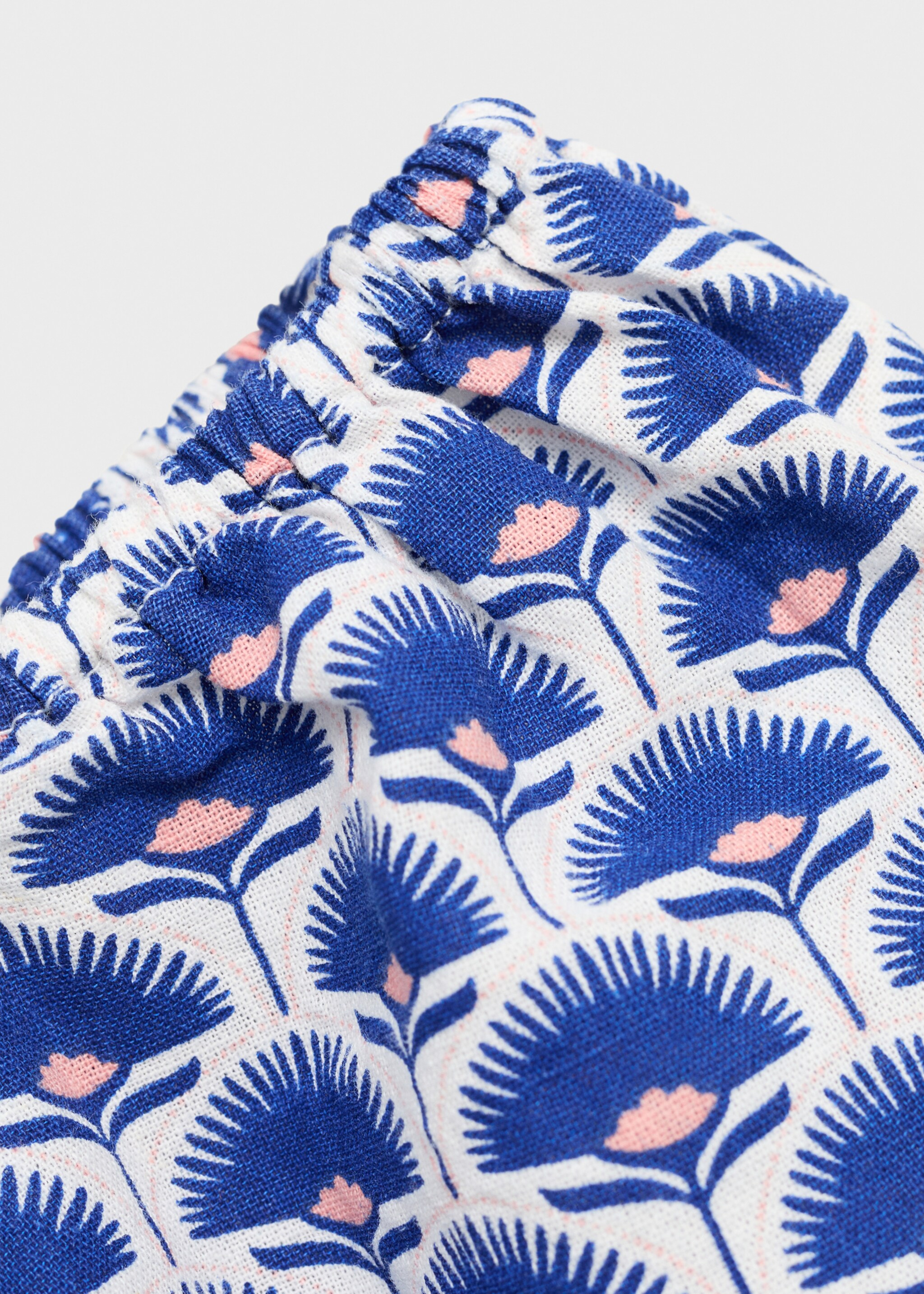 Blusa lino estampada - Detalle del artículo 8