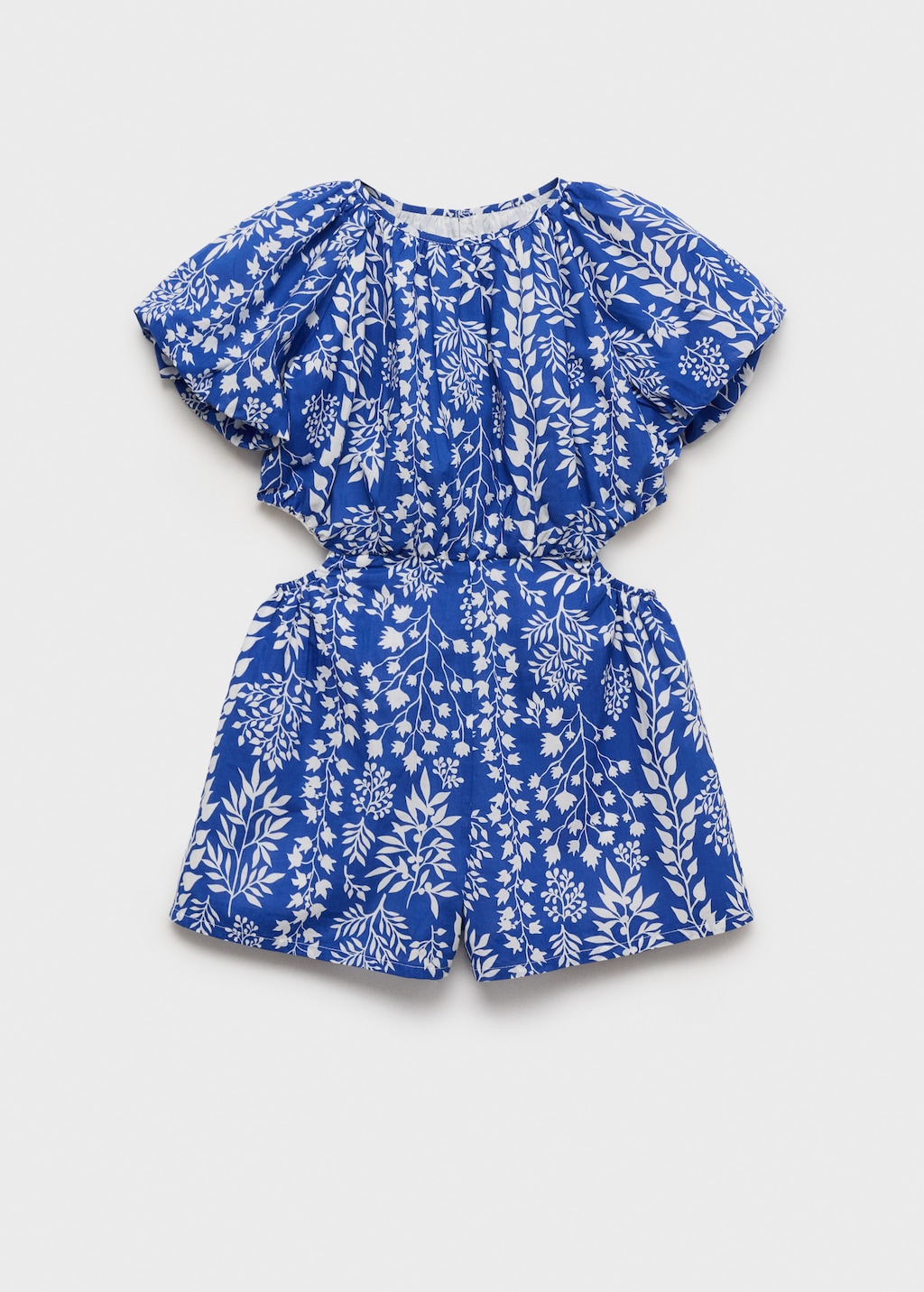 Cotton print jumpsuit