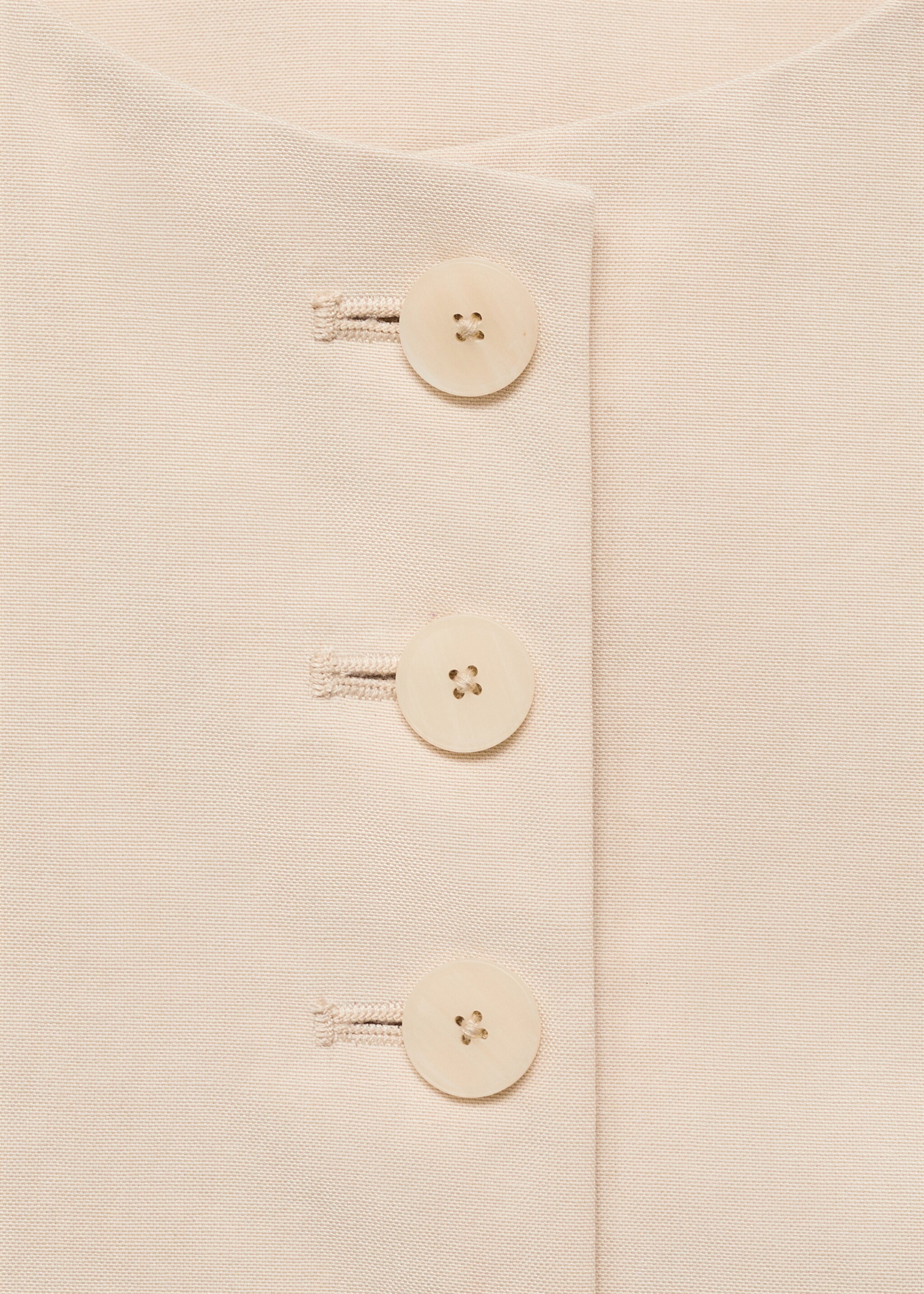 Suit waistcoat with buttons - Details of the article 8