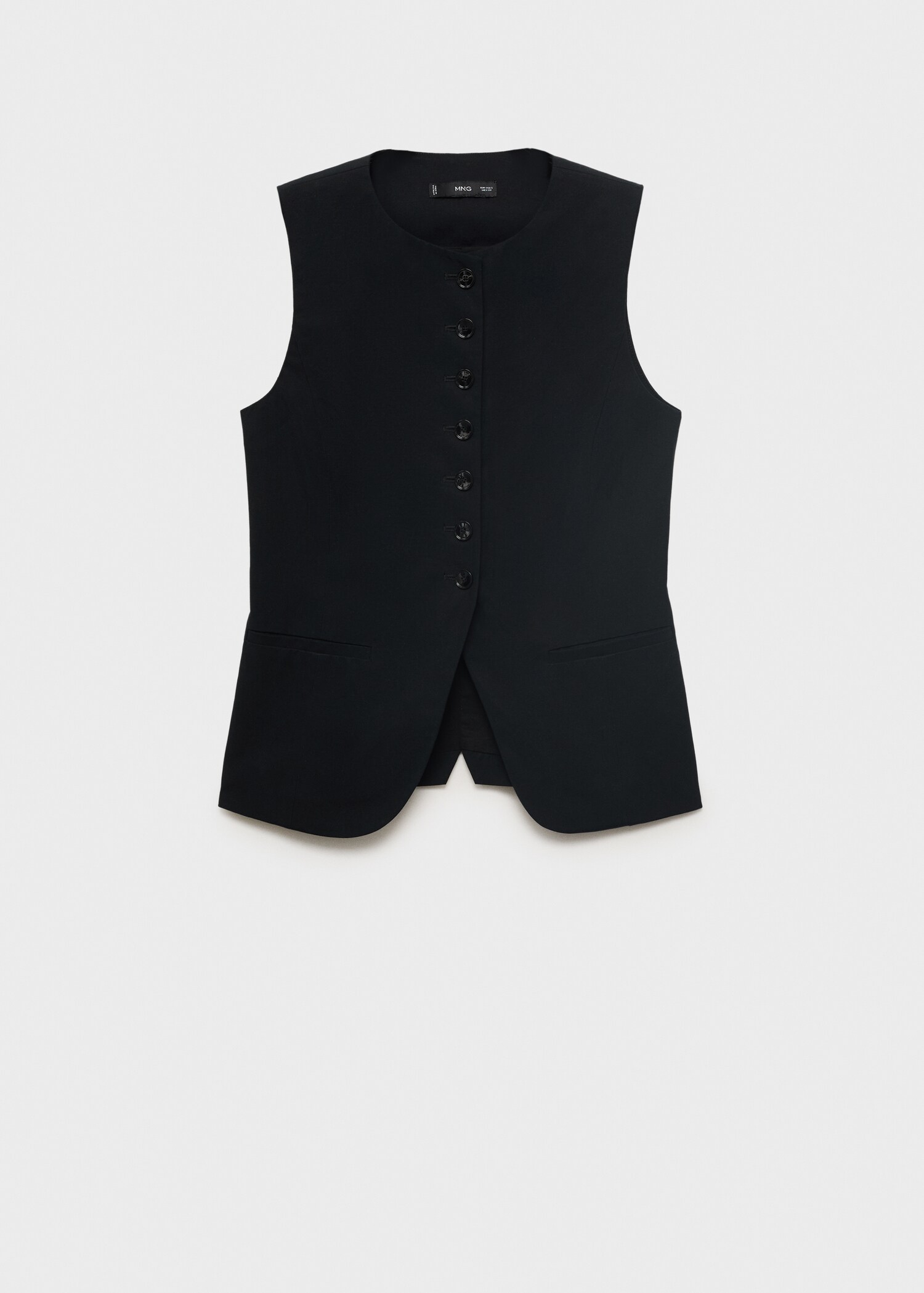 Suit waistcoat with buttons - Article without model