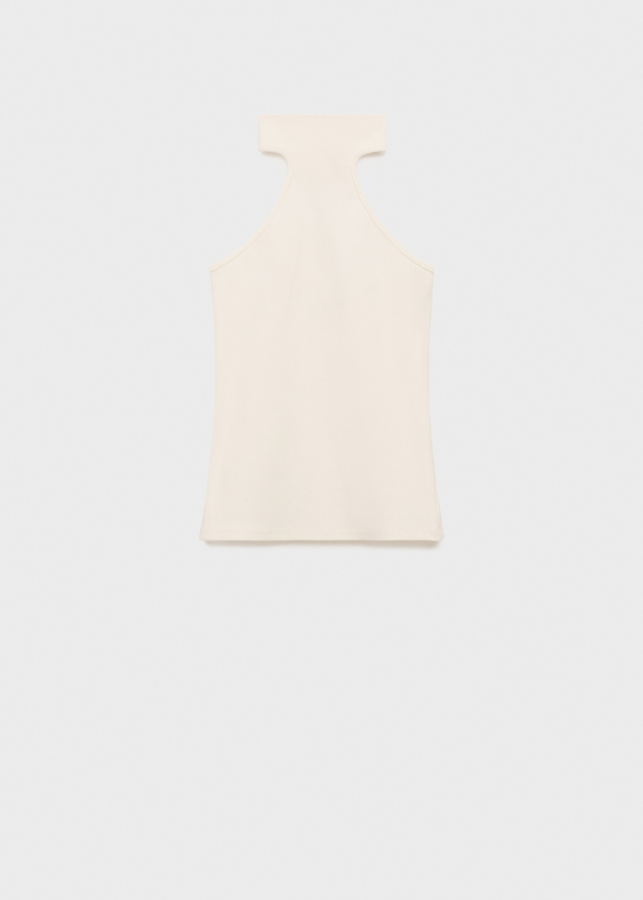 Top halter punto - Artículo sin modelo