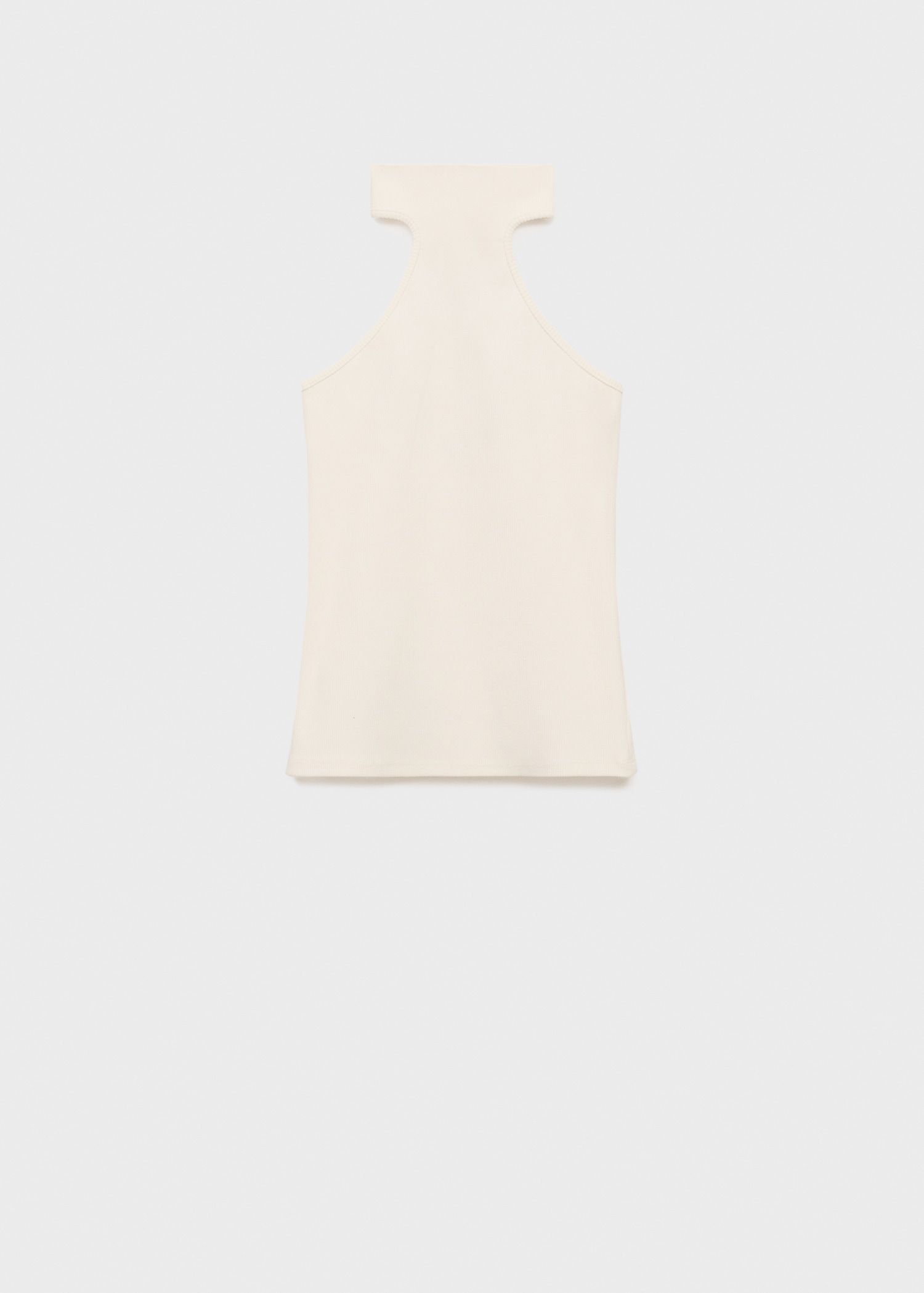 Knit halter top - Article without model