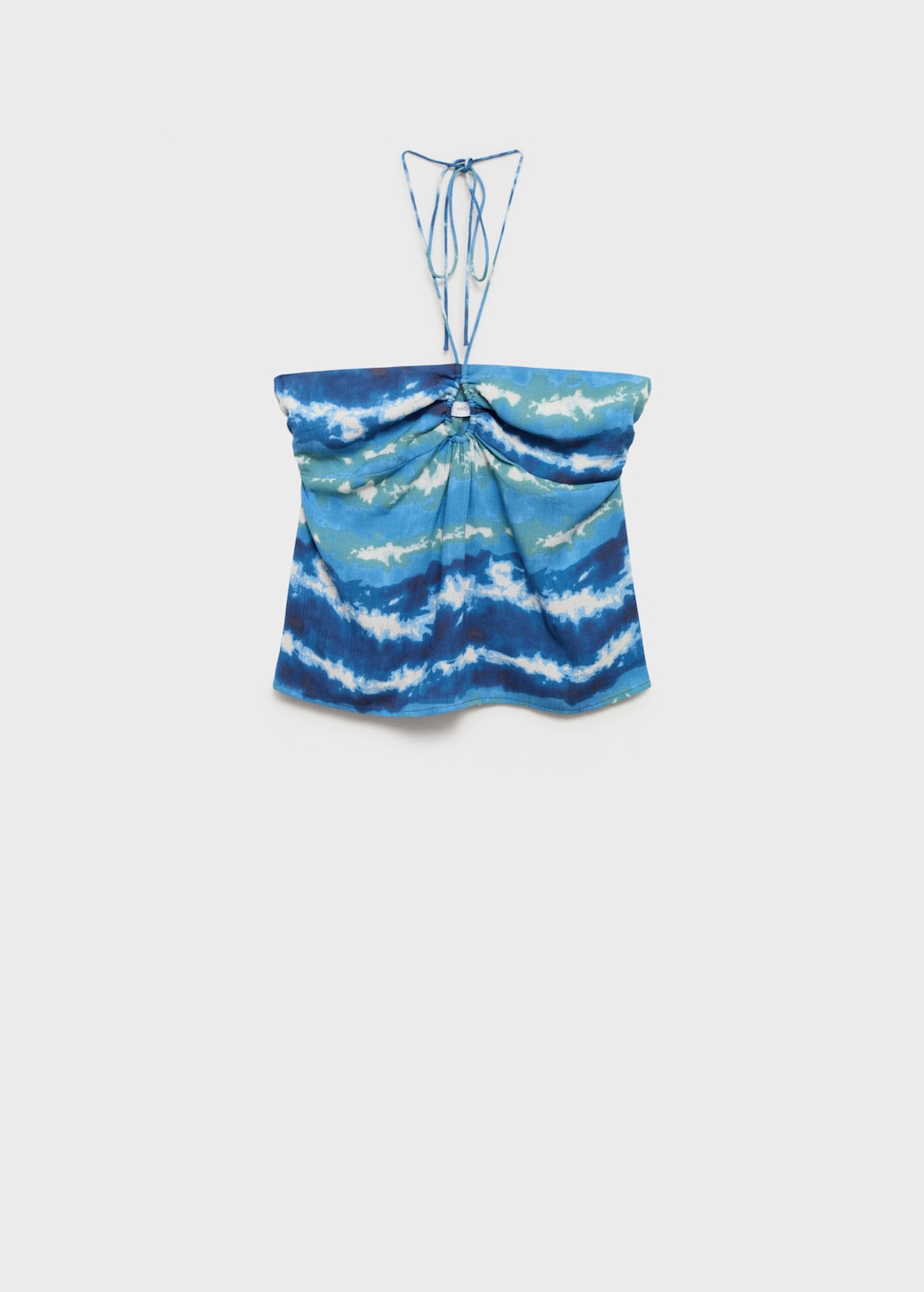 【LASTNEST】TYE-DYECROSS CAMISETA LACOSTE TIE DYE AZUL