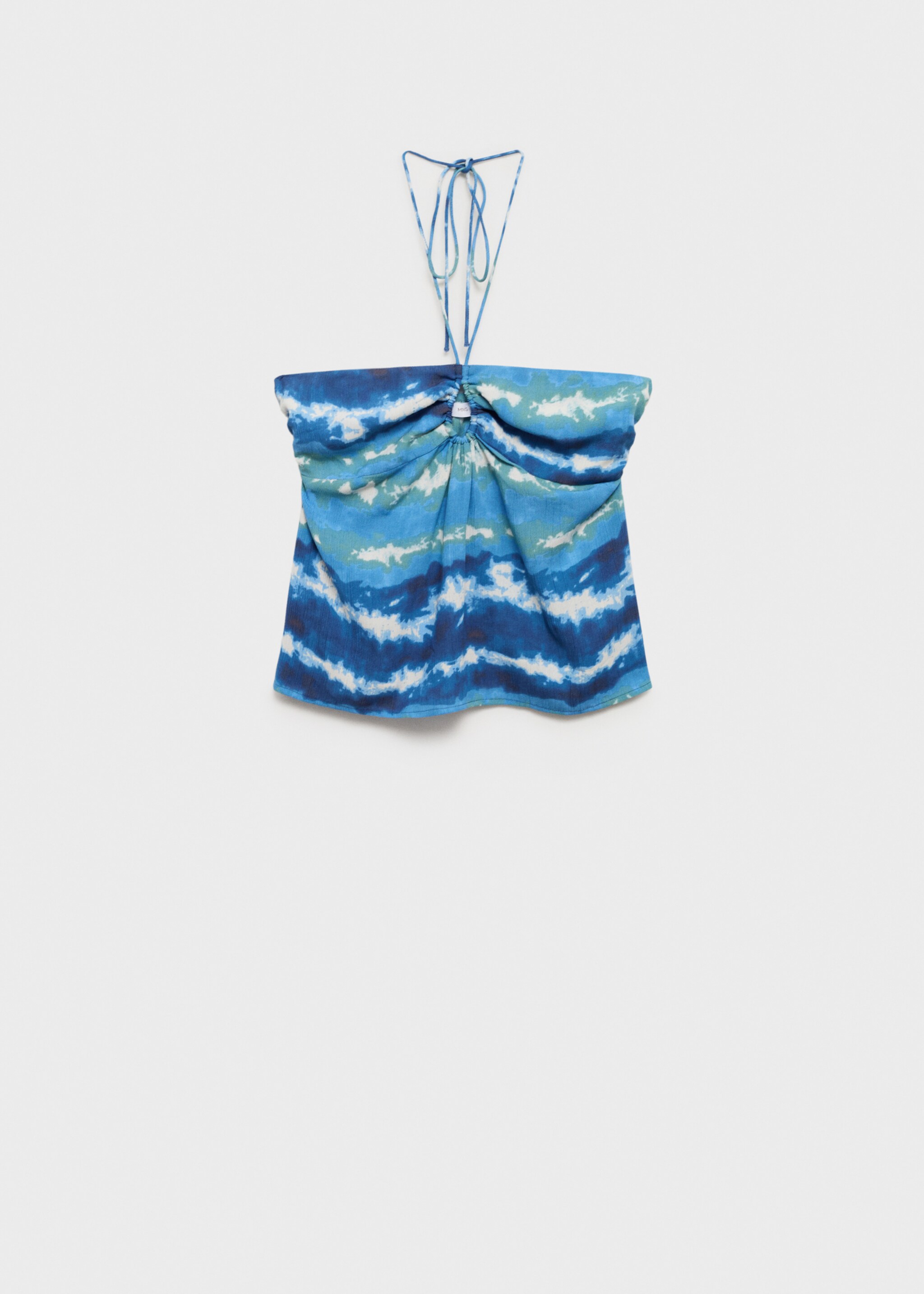 Top with tie-dye print - Article without model