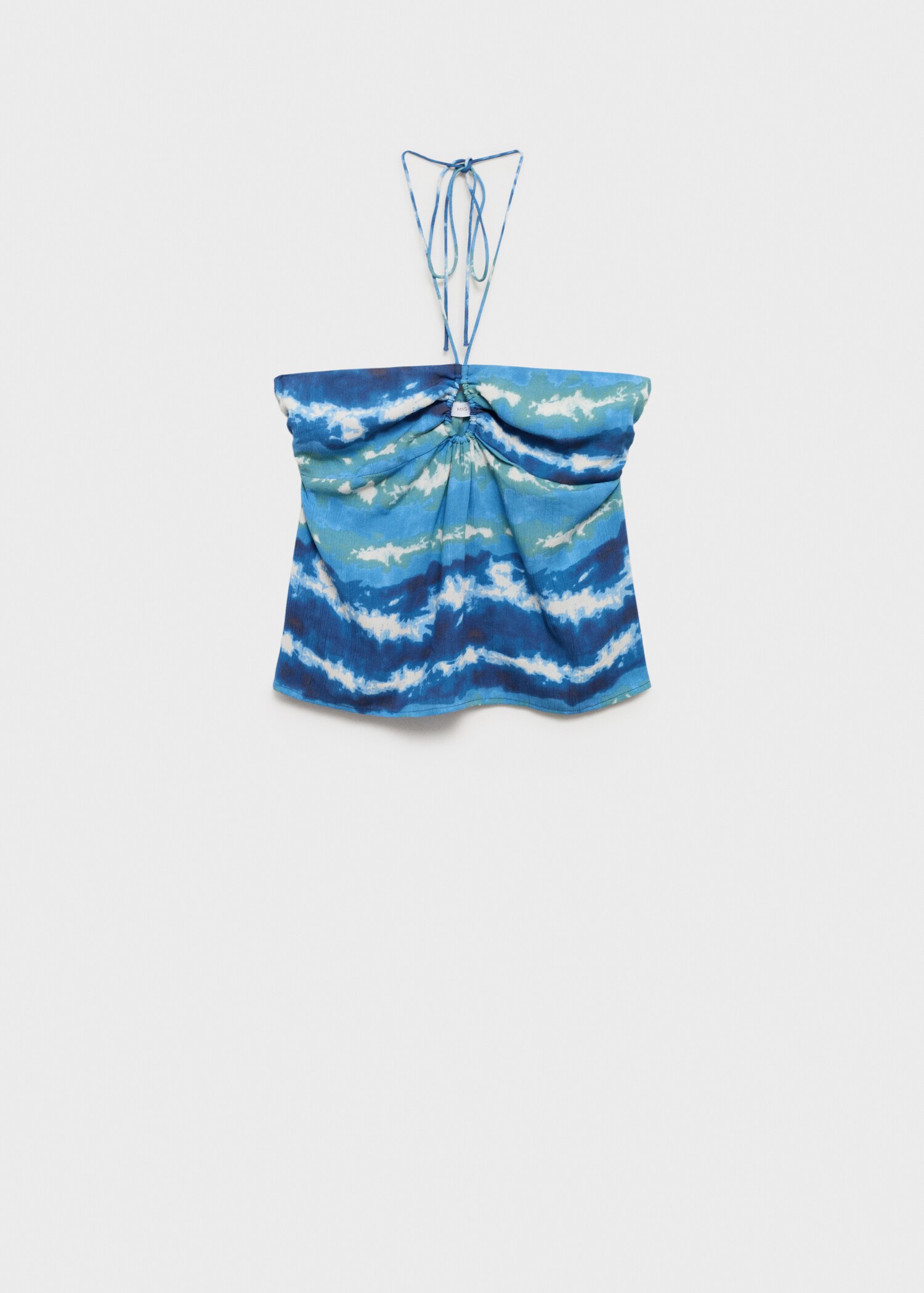 Top with tie-dye print - Article without model