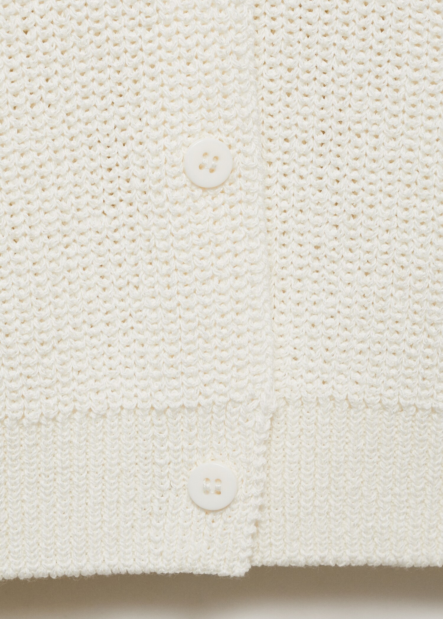Openwork knitted waistcoat - Details of the article 0