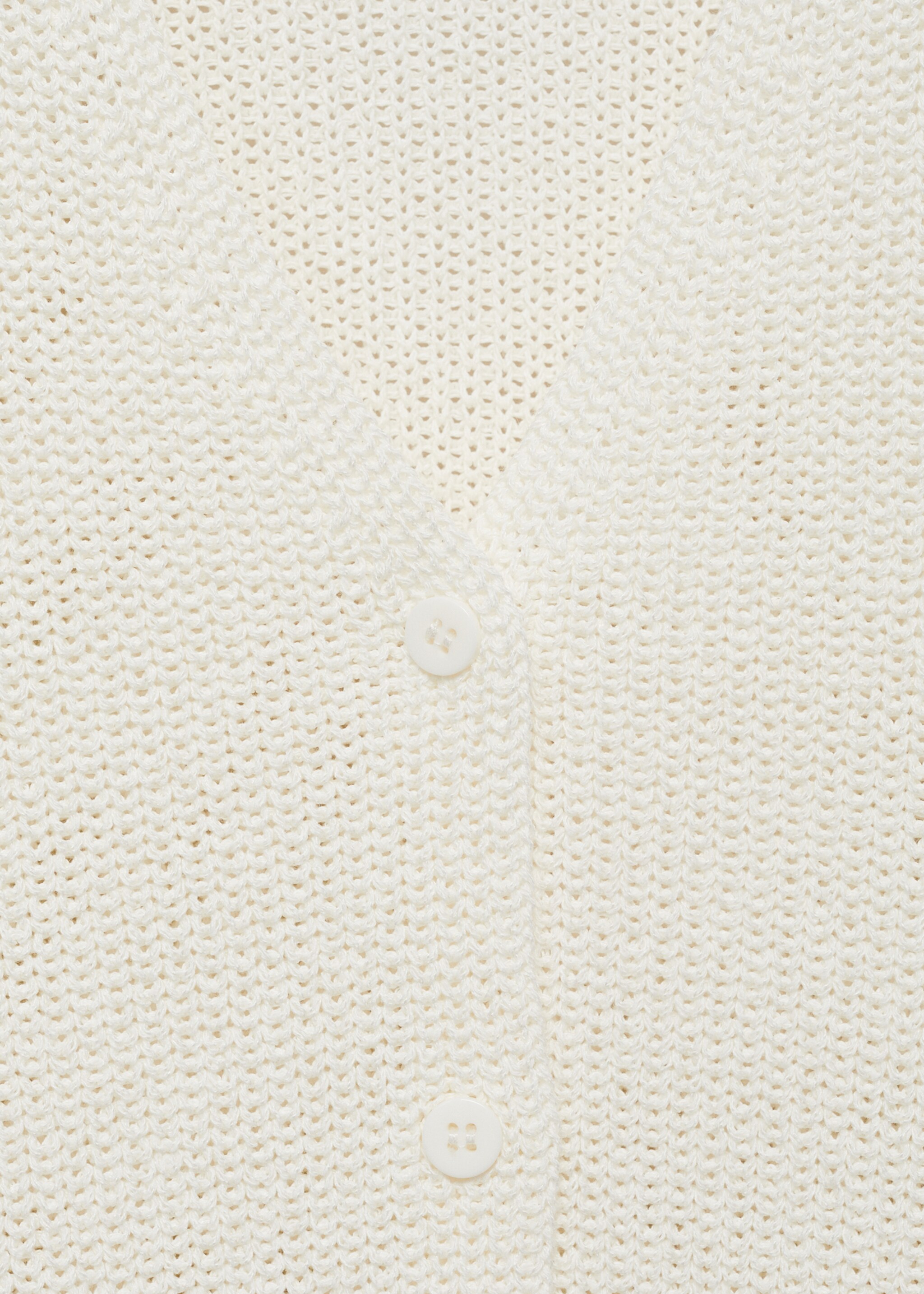 Openwork knitted waistcoat - Details of the article 8