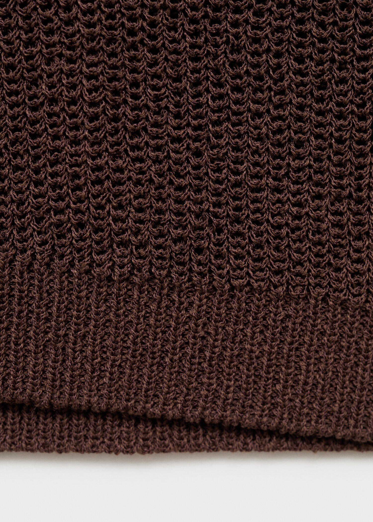 Openwork knitted waistcoat - Details of the article 0
