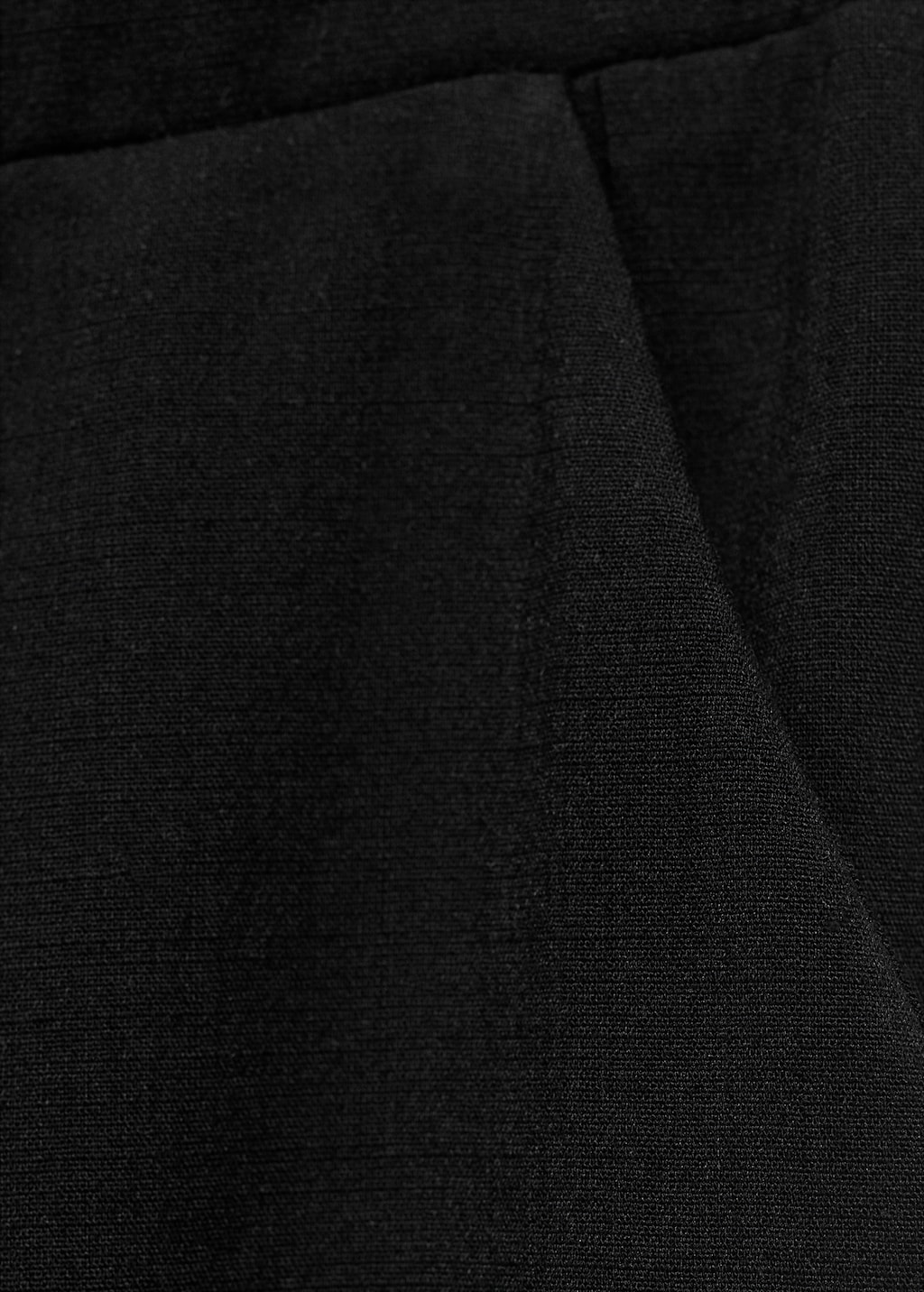 Drawstring straight pants