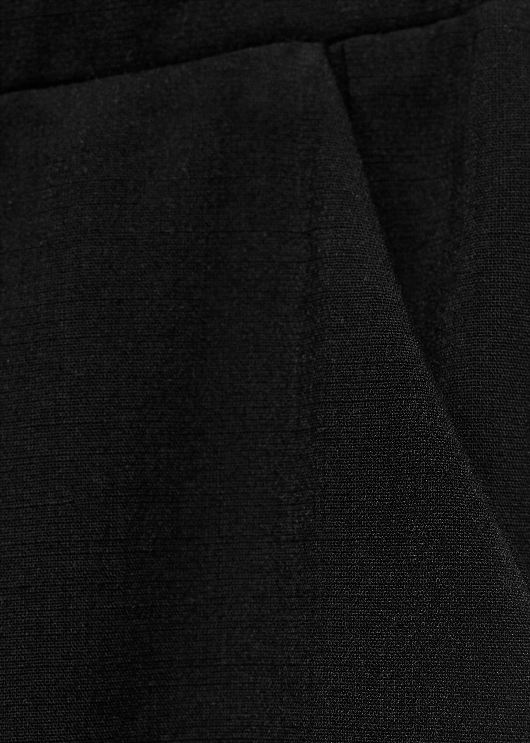 Drawstring straight trousers - Details of the article 0