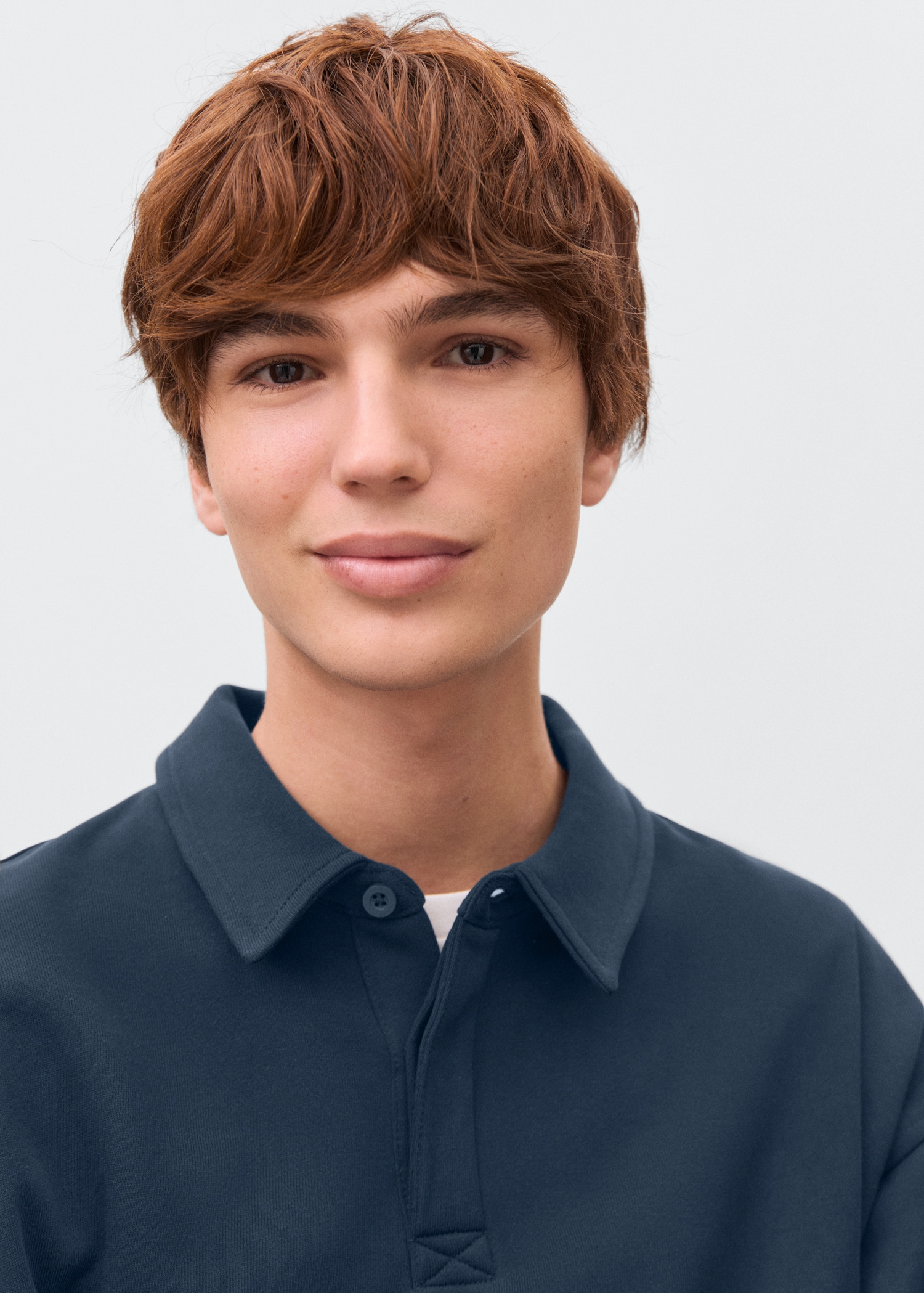 Polo-neck sweatshirt - Details of the article 1