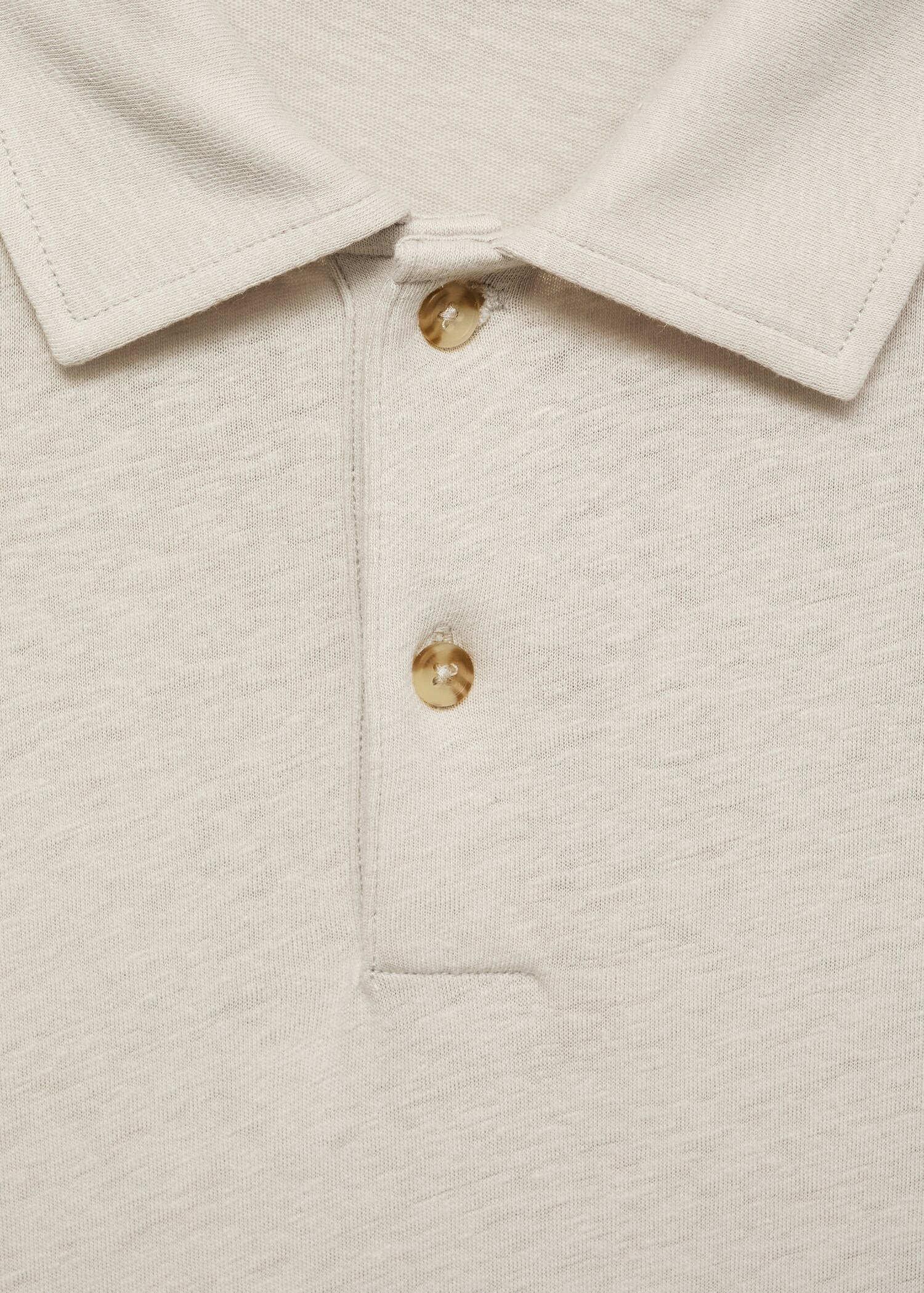 Polo lin slim-fit - Détail de l'article 8