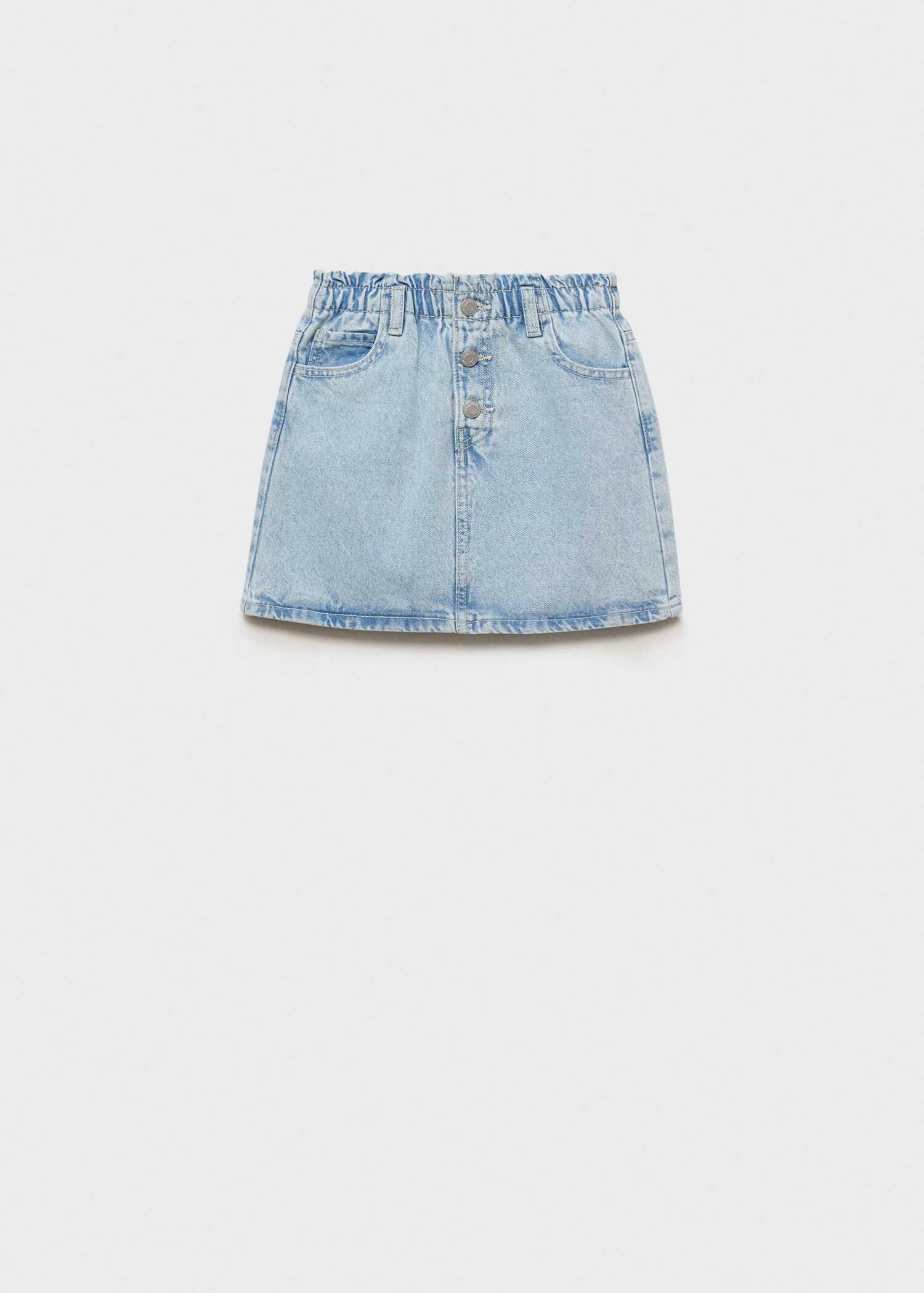 Denim paperbag skirt - Article without model